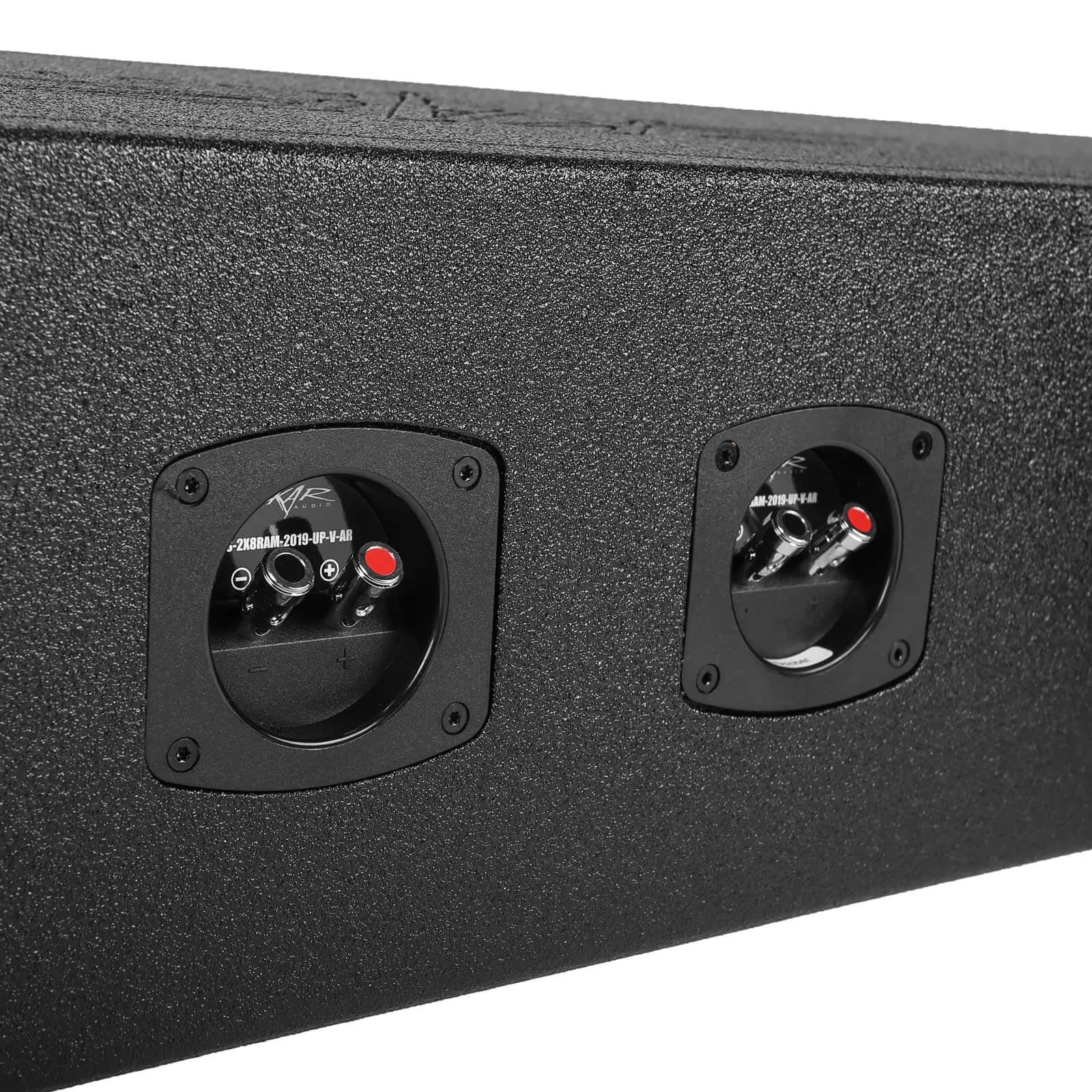 2019-2024 Ram 1500 (5th Gen) Crew Cab Compatible Dual 8" Ported Armor Coated Subwoofer Enclosure #7