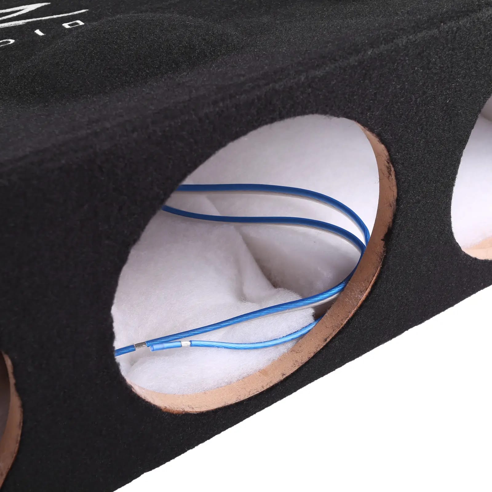 2017-2025 Ford Super Duty (F-250/350/450) SuperCrew Cab Compatible Quad 8" Ported Subwoofer Enclosure #8