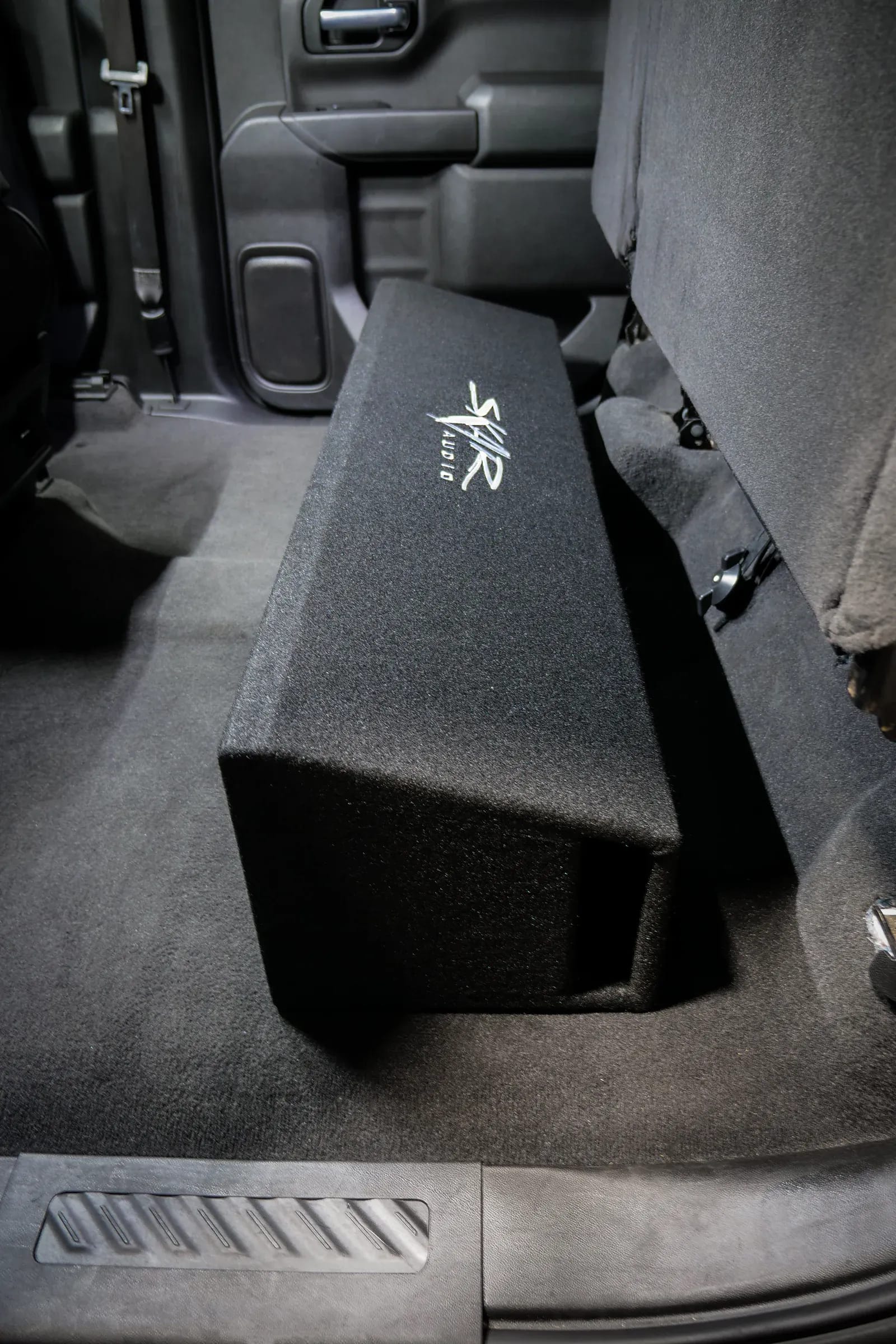 2019-2025 Chevy Silverado & GMC Sierra Crew Cab Compatible Quad 8" Ported Subwoofer Enclosure #14