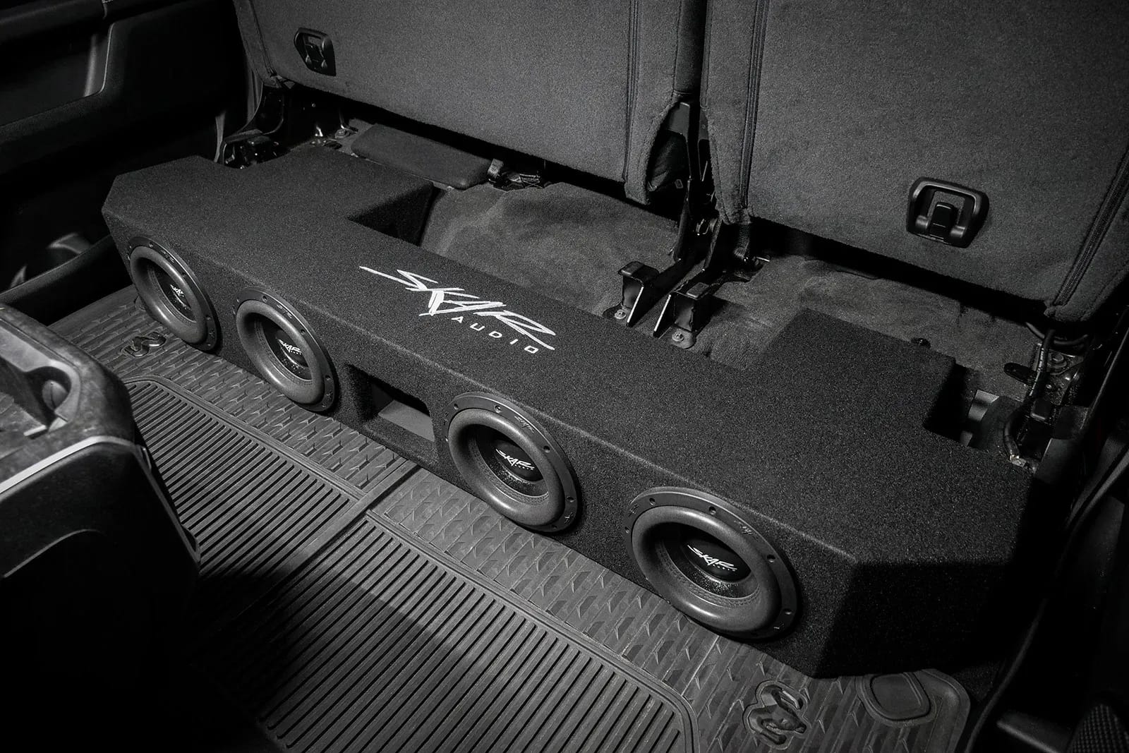 2019-2025 Ram 1500 (5th Gen) Crew Cab Compatible Quad 8" Ported Subwoofer Enclosure #11