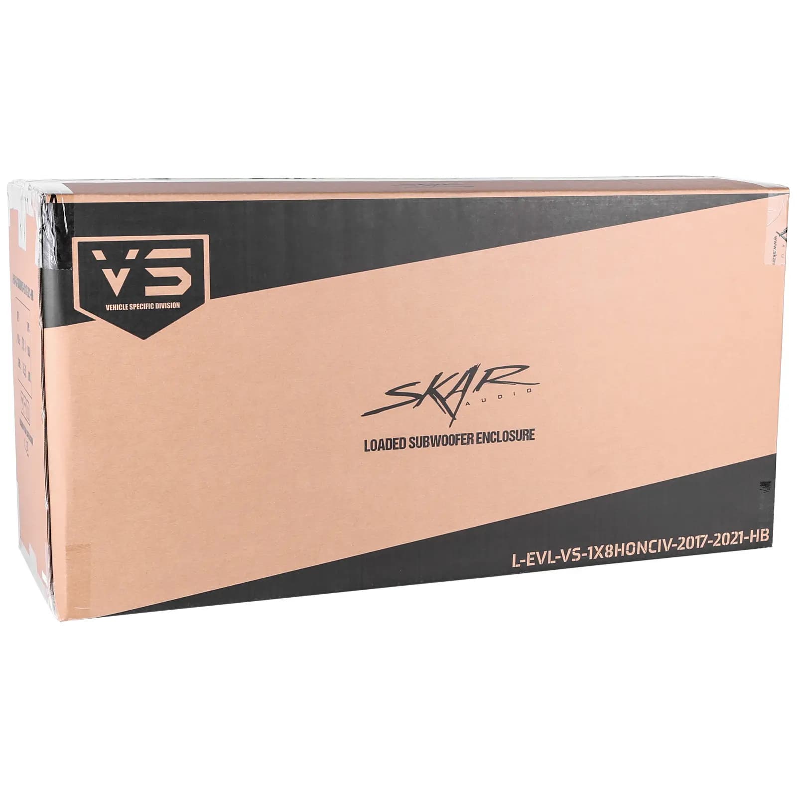 Featured Product Photo 7 for Single 8" 1,200W Max Power Loaded Subwoofer Enclosure Compatible with 2017-2021 Honda Civic Hatchback Sport Vehicles