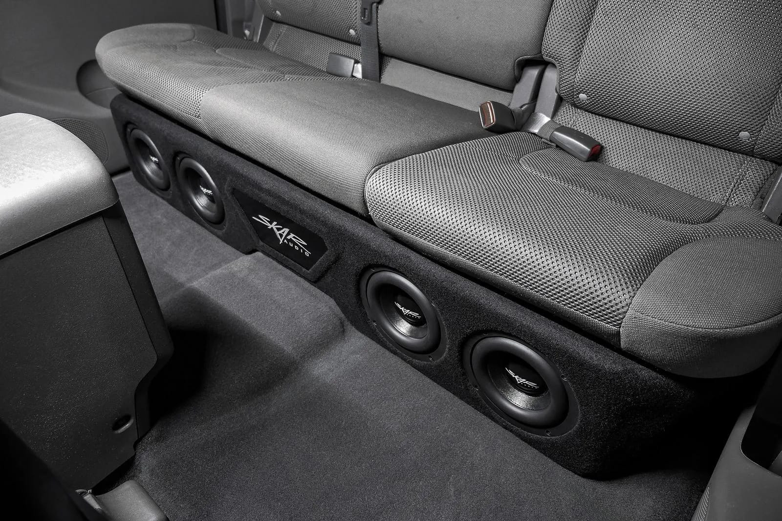 Quad 6.5" 1,600W Max Power Loaded Subwoofer Enclosure Compatible with 2005-2021 Nissan Frontier Crew Cab Trucks #10