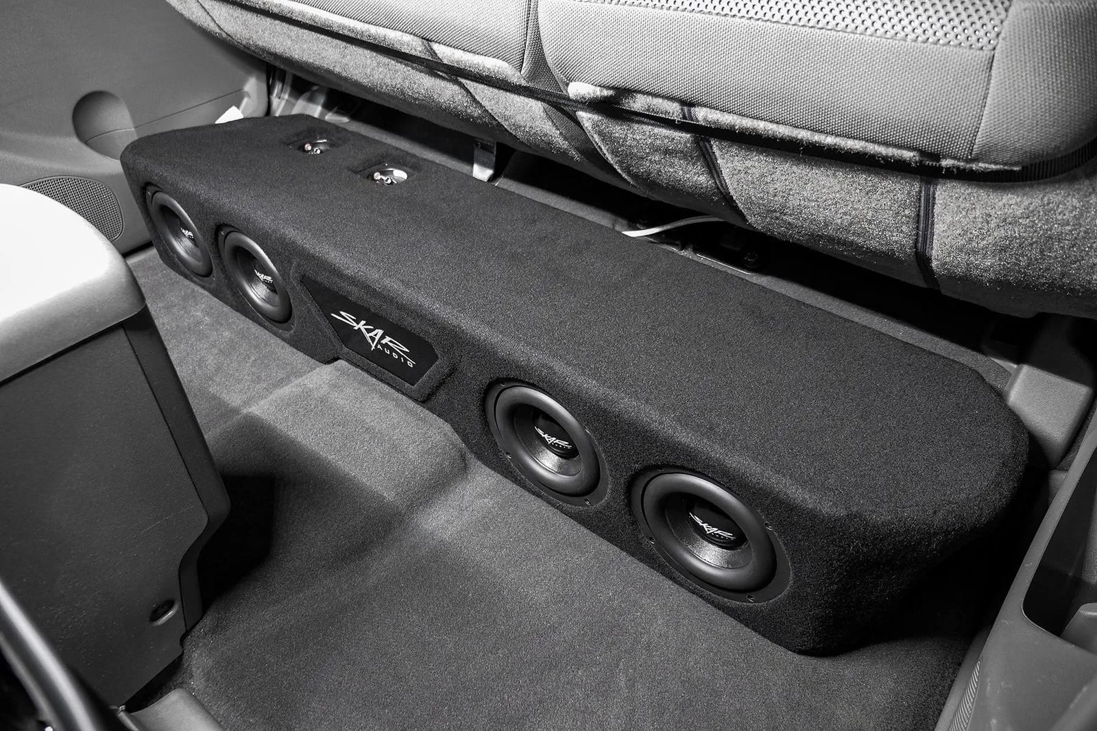 Quad 6.5" 1,600W Max Power Loaded Subwoofer Enclosure Compatible with 2005-2021 Nissan Frontier Crew Cab Trucks #13