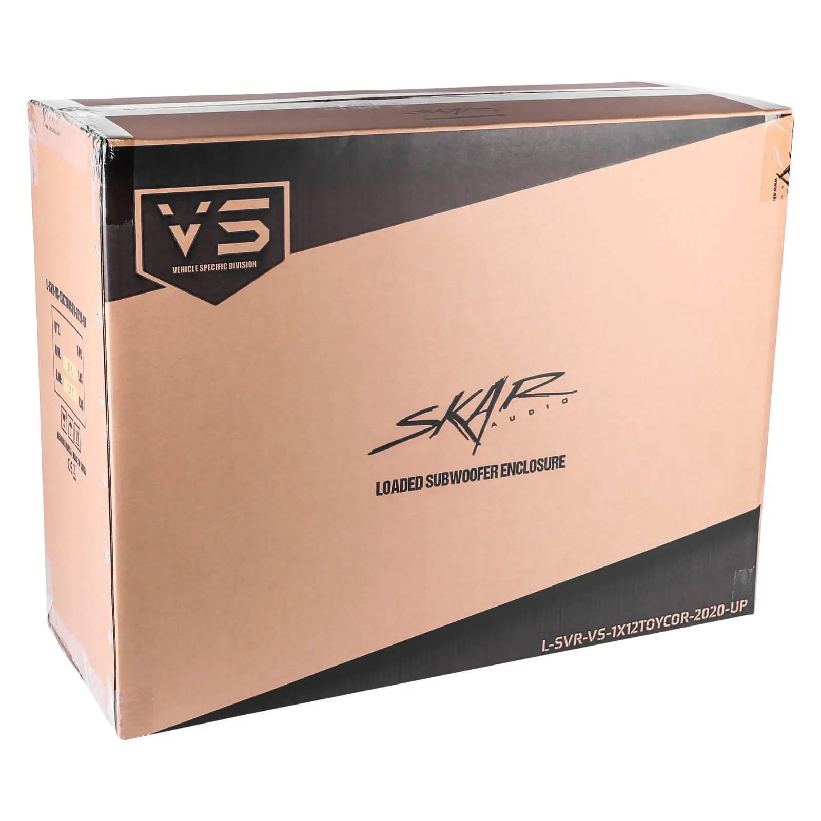 Single 12" 1,600W Max Power Loaded Subwoofer Enclosure Compatible with 2020-2025 Toyota Corolla Vehicles #7