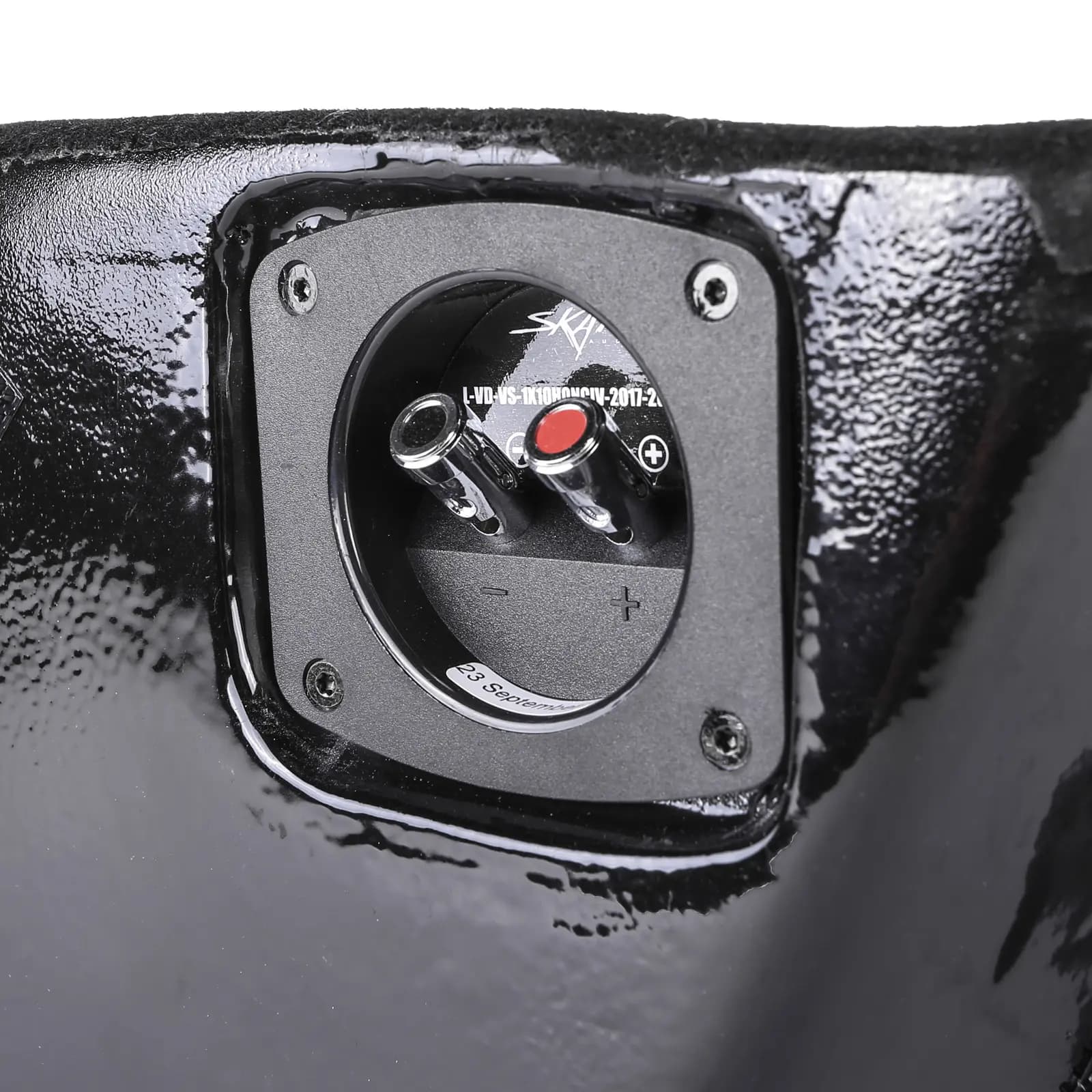 Featured Product Photo 5 for Single 10" 800W Max Power Loaded Subwoofer Enclosure Compatible with 2017-2021 Honda Civic Hatchback Sport Vehicles