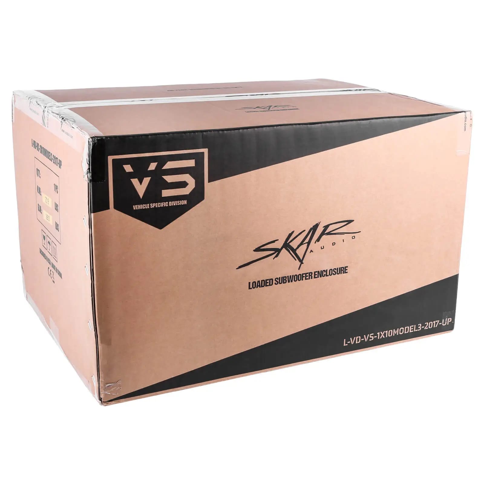 Single 10" 800W Max Power Loaded Subwoofer Enclosure Compatible with 2017-2023 Tesla Model 3 Vehicles #8