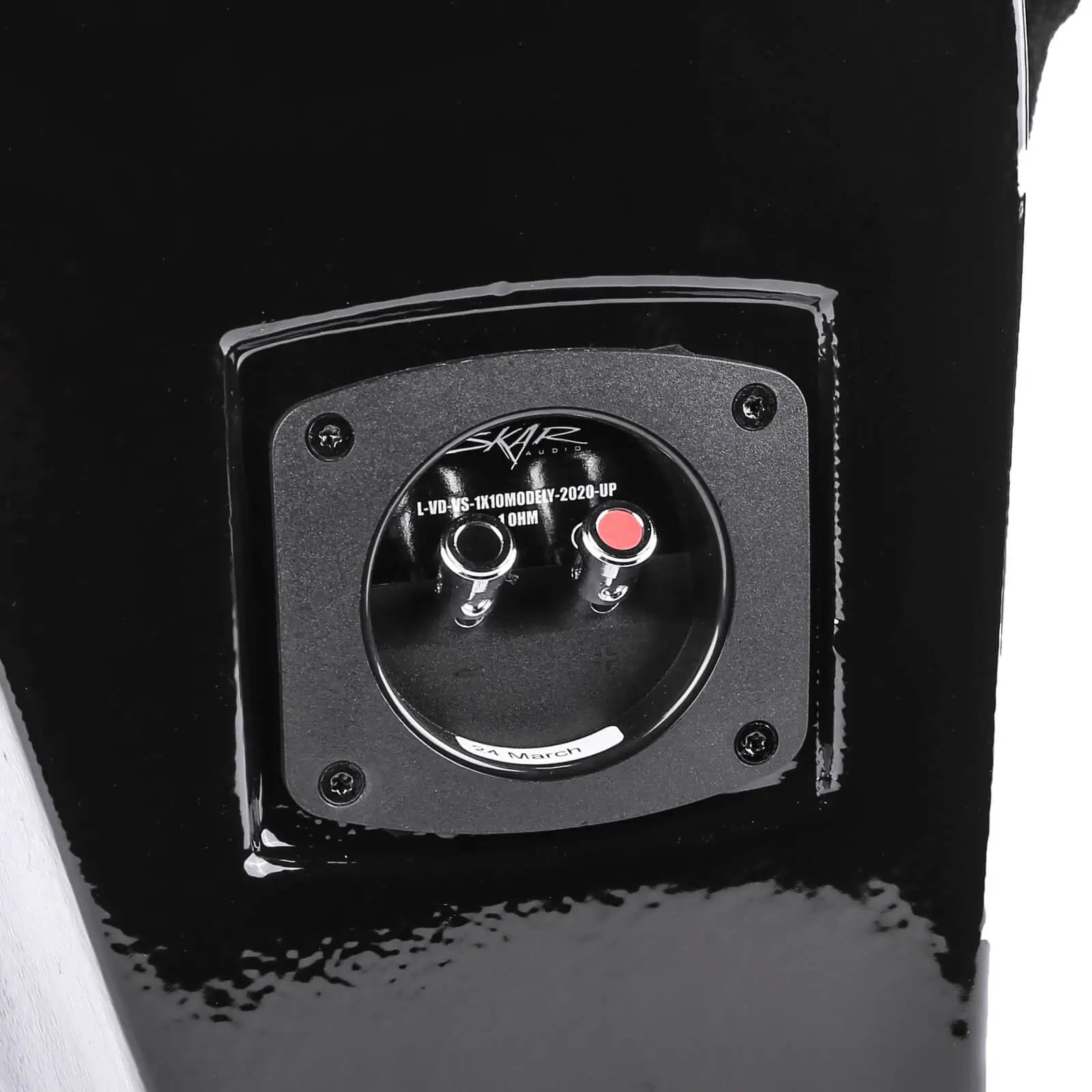 Single 10" 800W Max Power Loaded Subwoofer Enclosure Compatible with 2020-2024 Tesla Model Y Vehicles #6