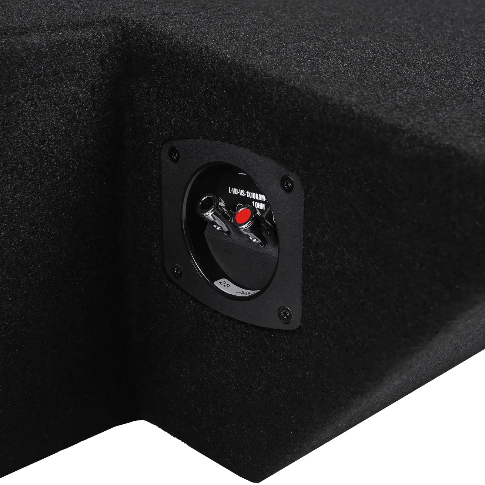 Single 10" 800W Max Power Loaded Subwoofer Enclosure Compatible with 2019-2024 Ram 1500 (5th Gen) Crew Cab Trucks #6