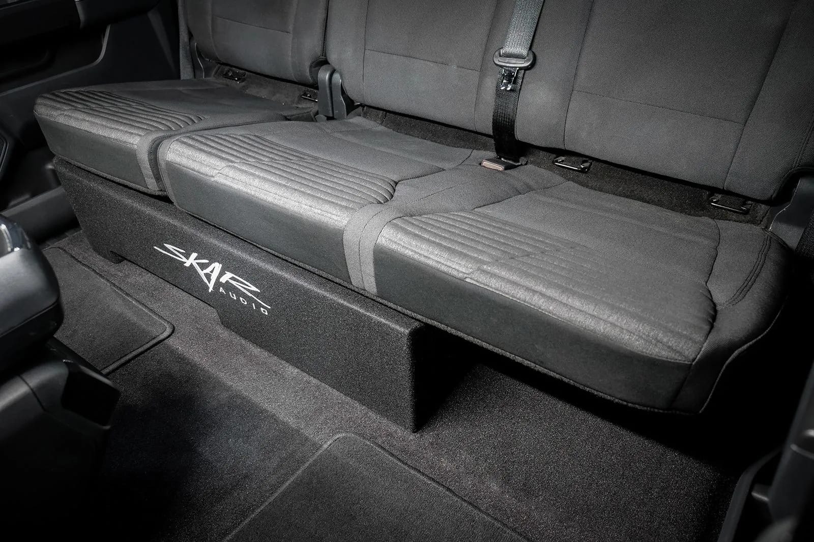 Single 12" 800W Max Power Loaded Subwoofer Enclosure Compatible with 2015-2025 Ford F-150 Super Crew Cab Trucks #9