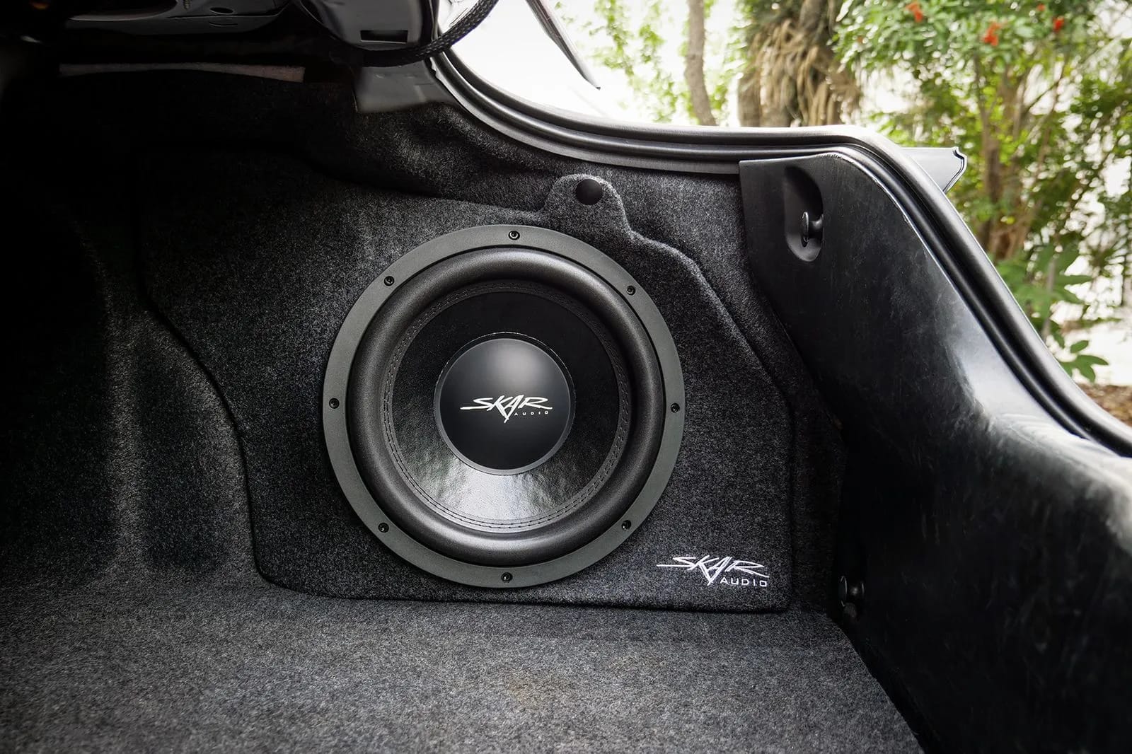 Single 12" 800W Max Power Loaded Subwoofer Enclosure Compatible with 2015-2025 Ford Mustang Hardtop Vehicles #10