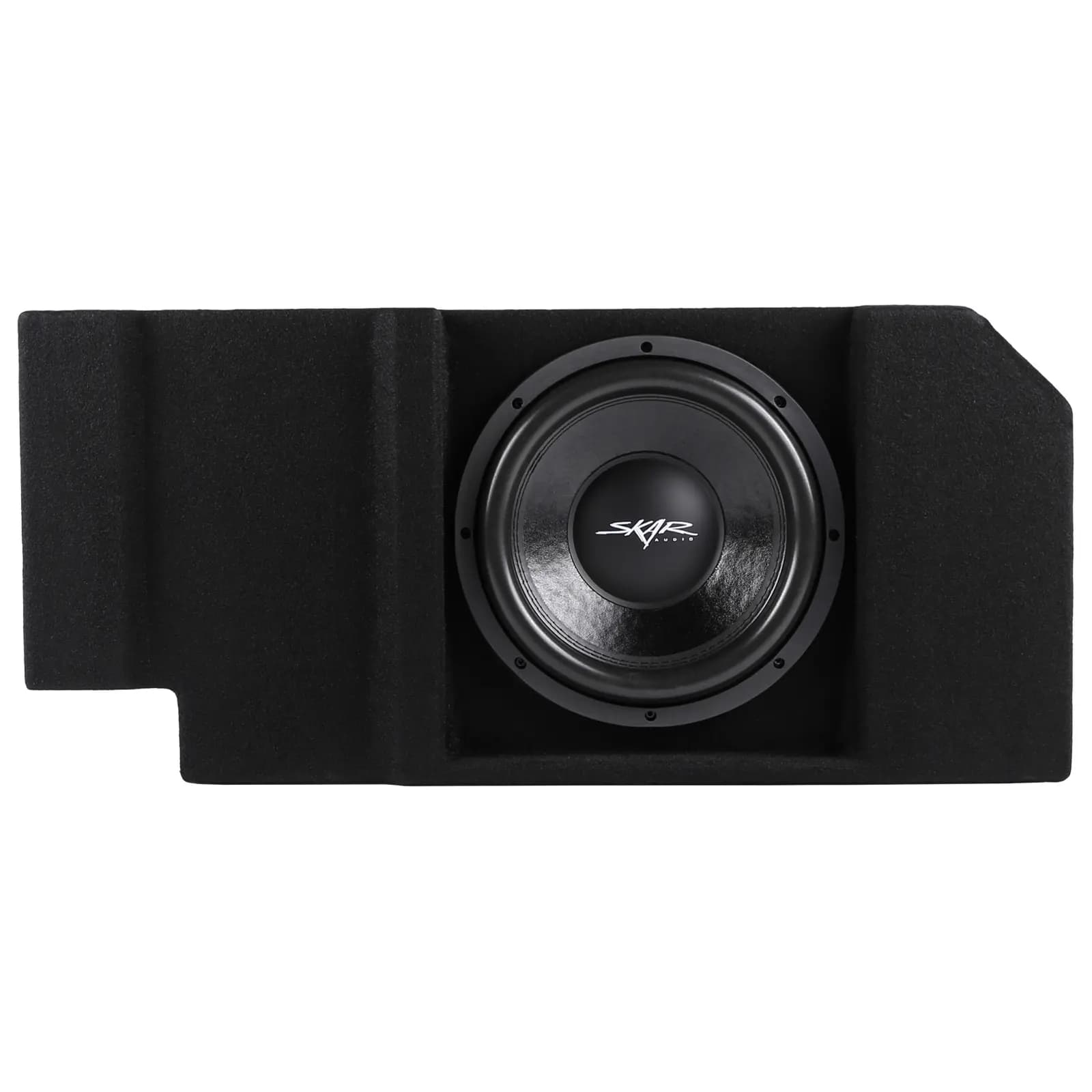 Featured Product Photo 1 for Single 12" 800W Max Power Loaded Ported Subwoofer Enclosure Compatible with 2019-2025 Chevy Silverado & GMC Sierra Crew Cab Trucks