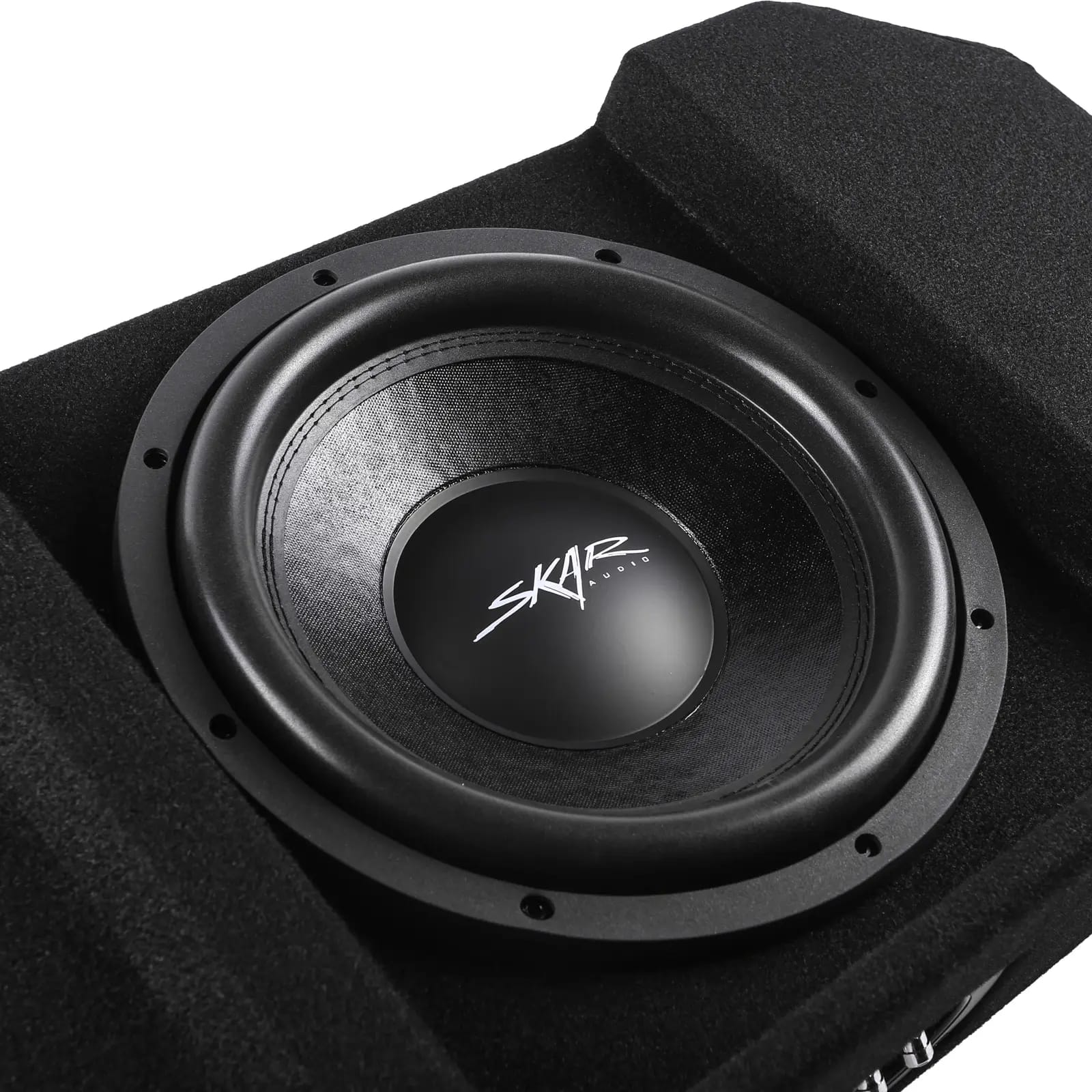 Single 12" 800W Max Power Loaded Ported Subwoofer Enclosure Compatible with 2019-2025 Chevy Silverado & GMC Sierra Crew Cab Trucks #6