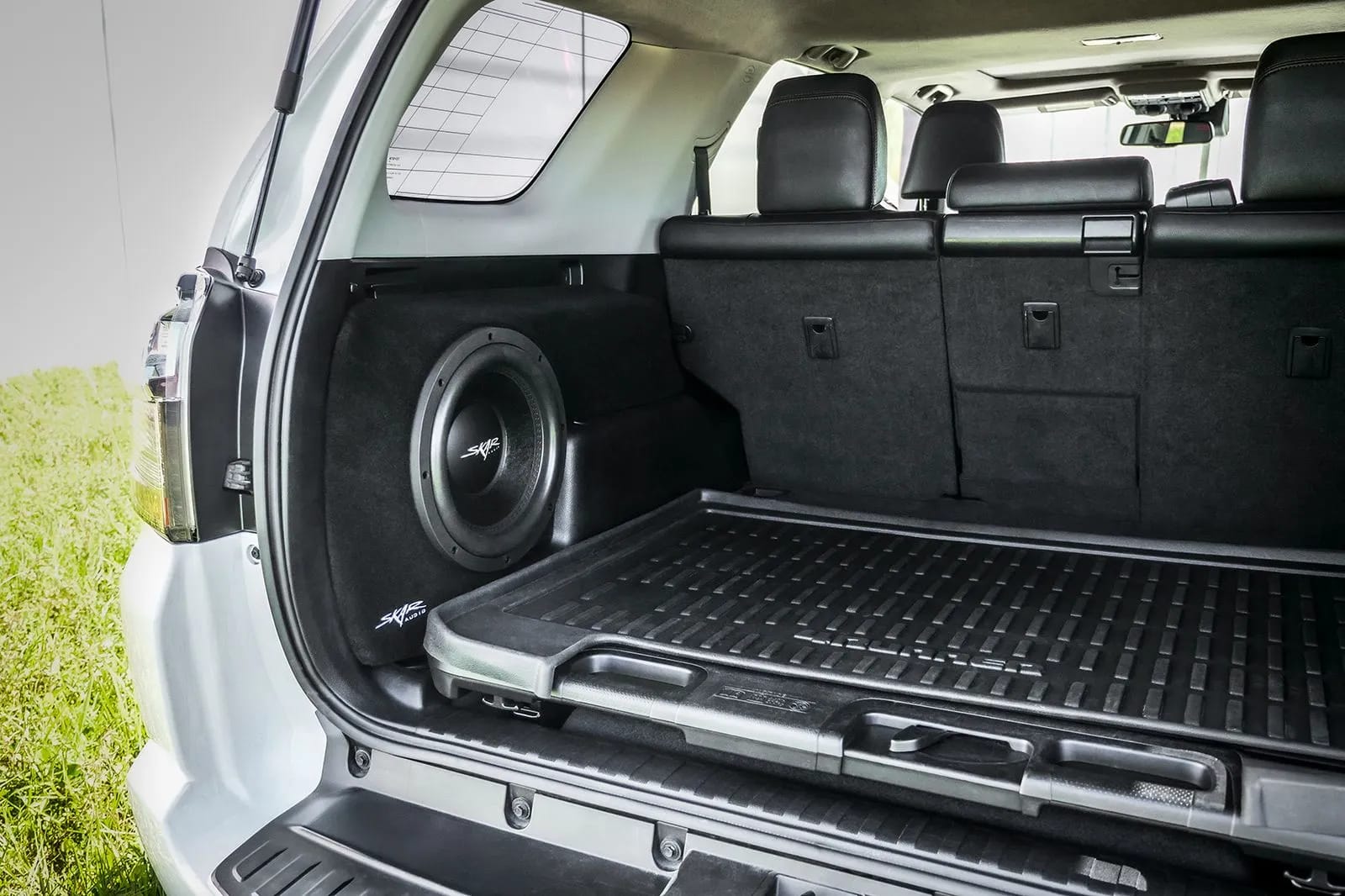 Single 12" 800W Max Power Loaded Subwoofer Enclosure Compatible with 2010-2024 Toyota 4Runner Vehicles #9