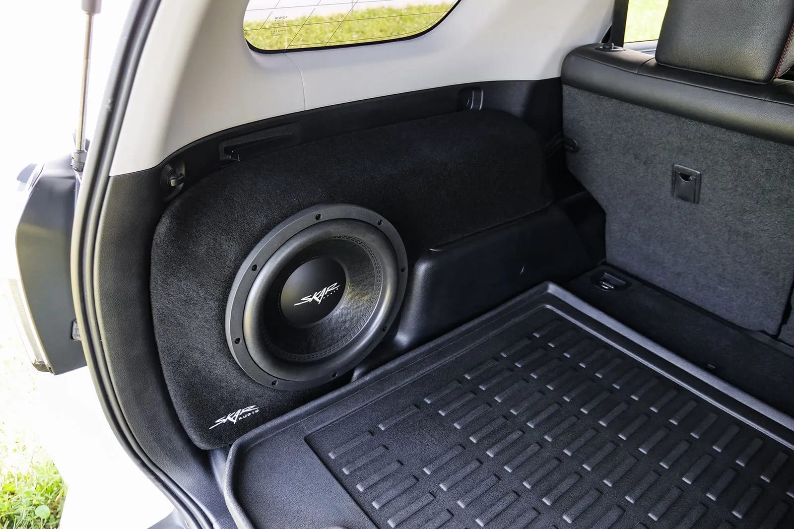 Single 12" 800W Max Power Loaded Subwoofer Enclosure Compatible with 2010-2024 Toyota 4Runner Vehicles #11