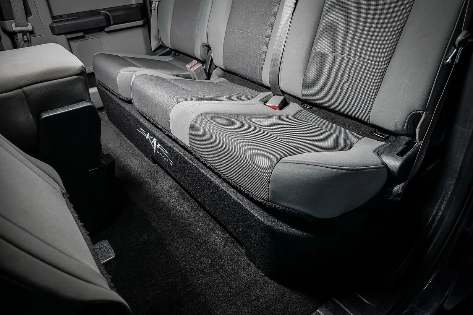 Featured Product Photo 9 for Dual 10" 1,600W Max Power Loaded Subwoofer Enclosure Compatible with 2015-2025 Ford F-150 Super Cab Trucks