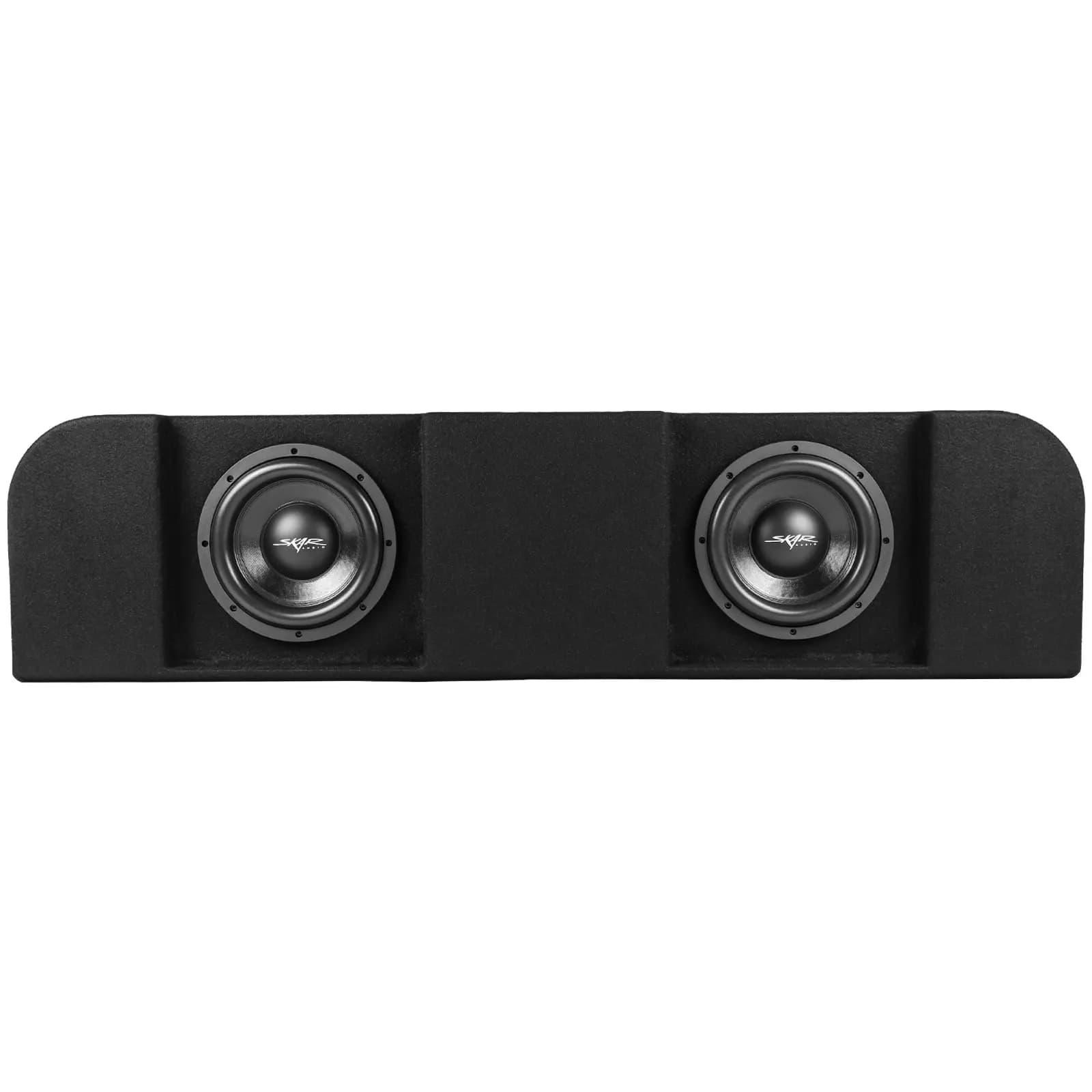 Featured Product Photo 1 for Dual 10" 1,600W Max Power Loaded Subwoofer Enclosure Compatible with 2015-2025 Ford F-150 Super Crew Cab Trucks