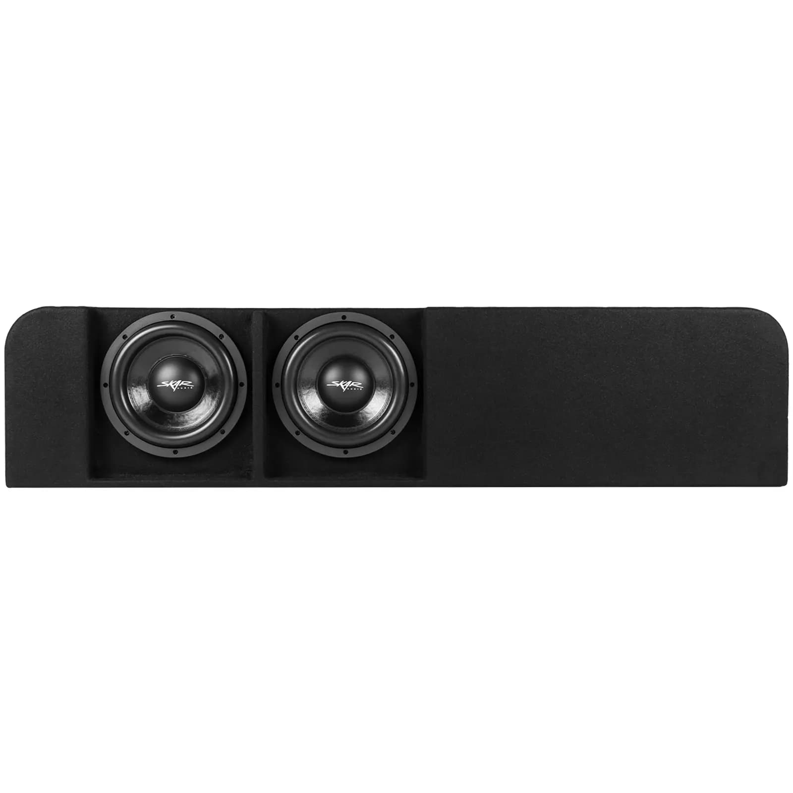 Featured Product Photo 1 for Dual 10" 1,600W Max Power Loaded Ported Subwoofer Enclosure Compatible with 2015-2025 Ford F-150 Super Crew Cab Trucks