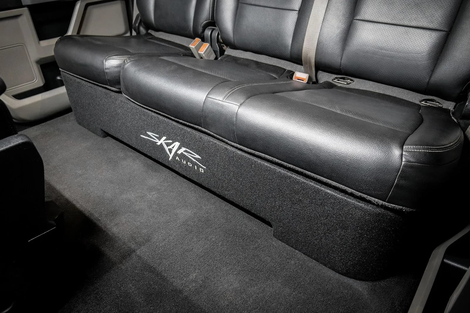 Dual 10" 1,600W Max Power Loaded Subwoofer Enclosure Compatible with 2017-2025 Ford Super Duty (F-250/350/450) SuperCrew Cab Trucks #9