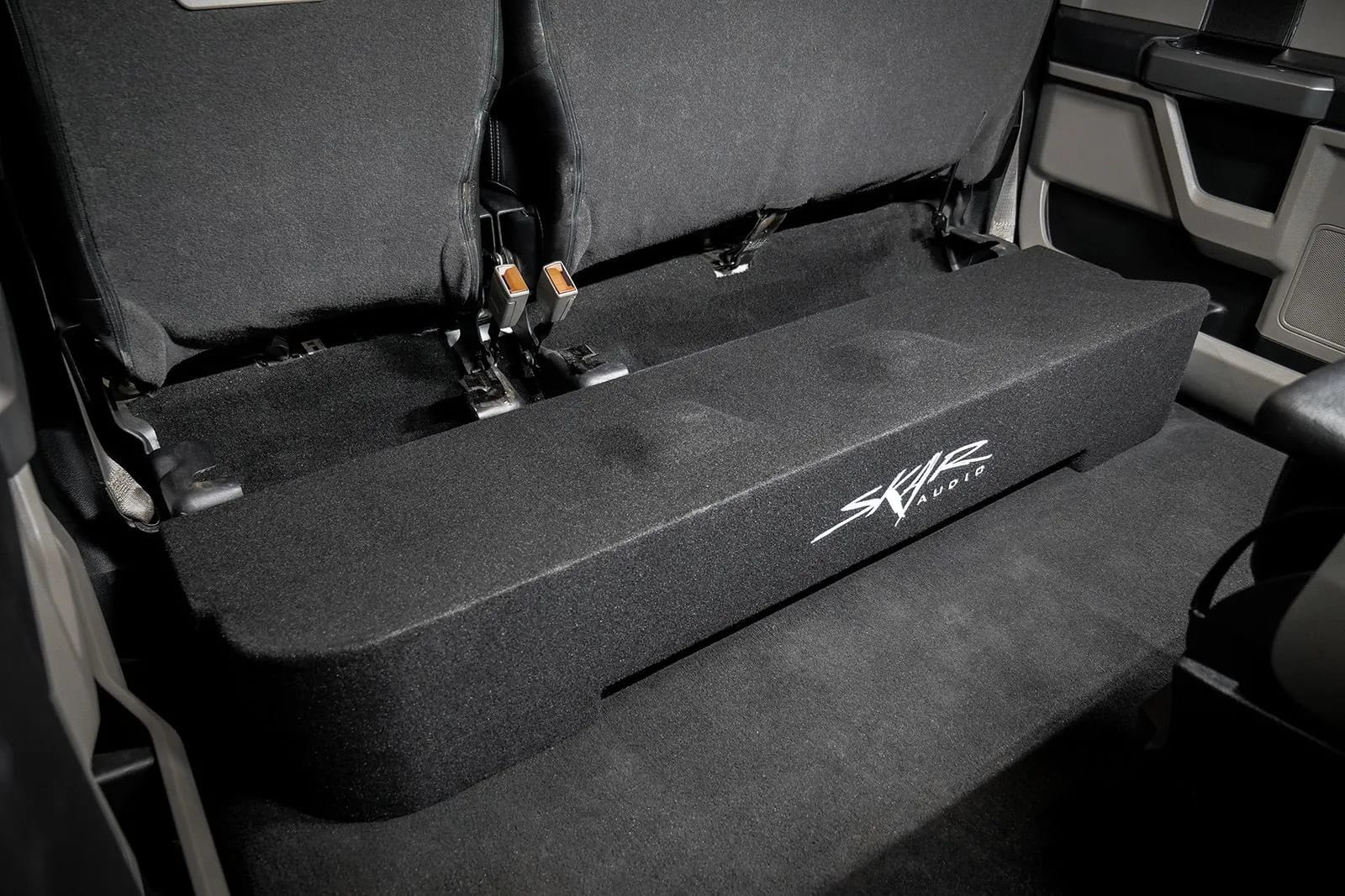 Dual 10" 1,600W Max Power Loaded Subwoofer Enclosure Compatible with 2017-2025 Ford Super Duty (F-250/350/450) SuperCrew Cab Trucks #10