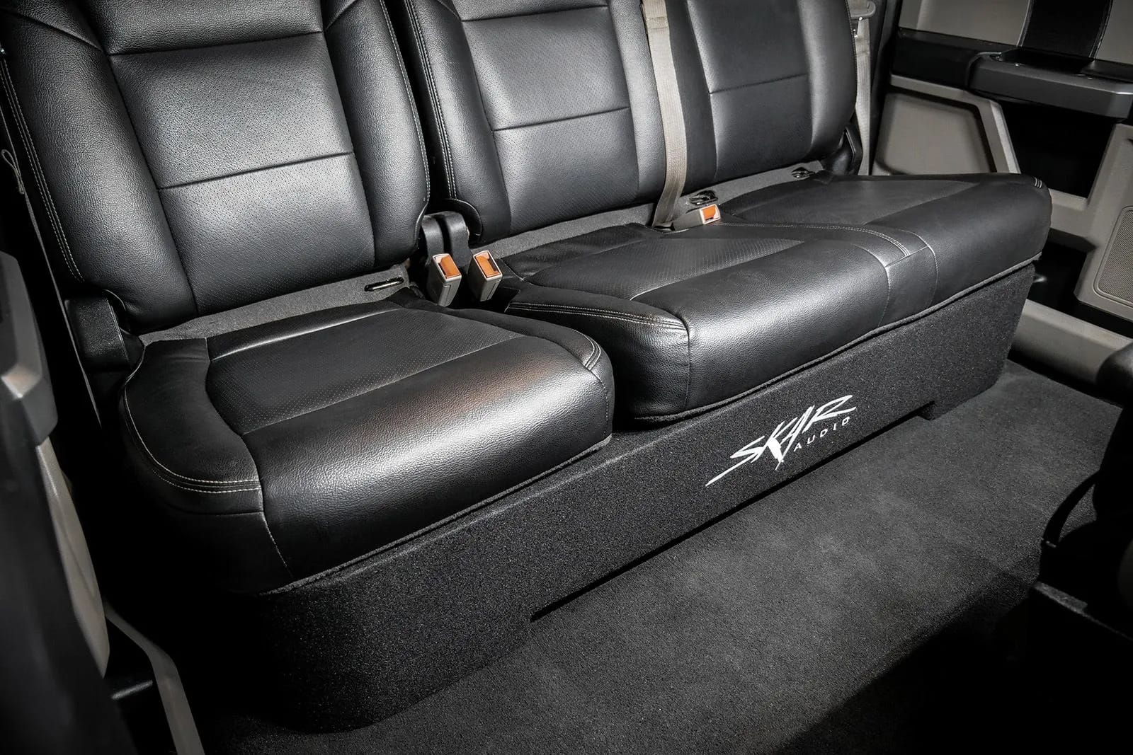 Dual 10" 1,600W Max Power Loaded Subwoofer Enclosure Compatible with 2017-2025 Ford Super Duty (F-250/350/450) SuperCrew Cab Trucks #12