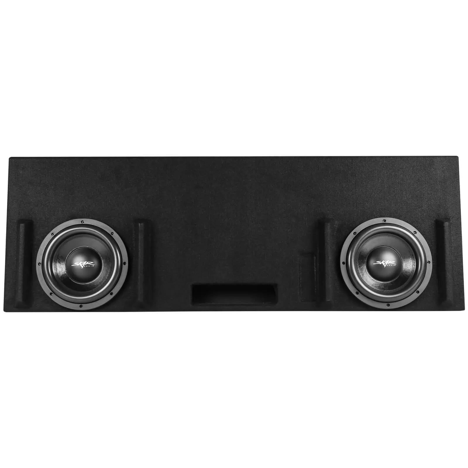 Dual 10" 1,600W Max Power Loaded Ported Subwoofer Enclosure Compatible with 2014-2021 Toyota Tundra Crew Max Cab Trucks #2