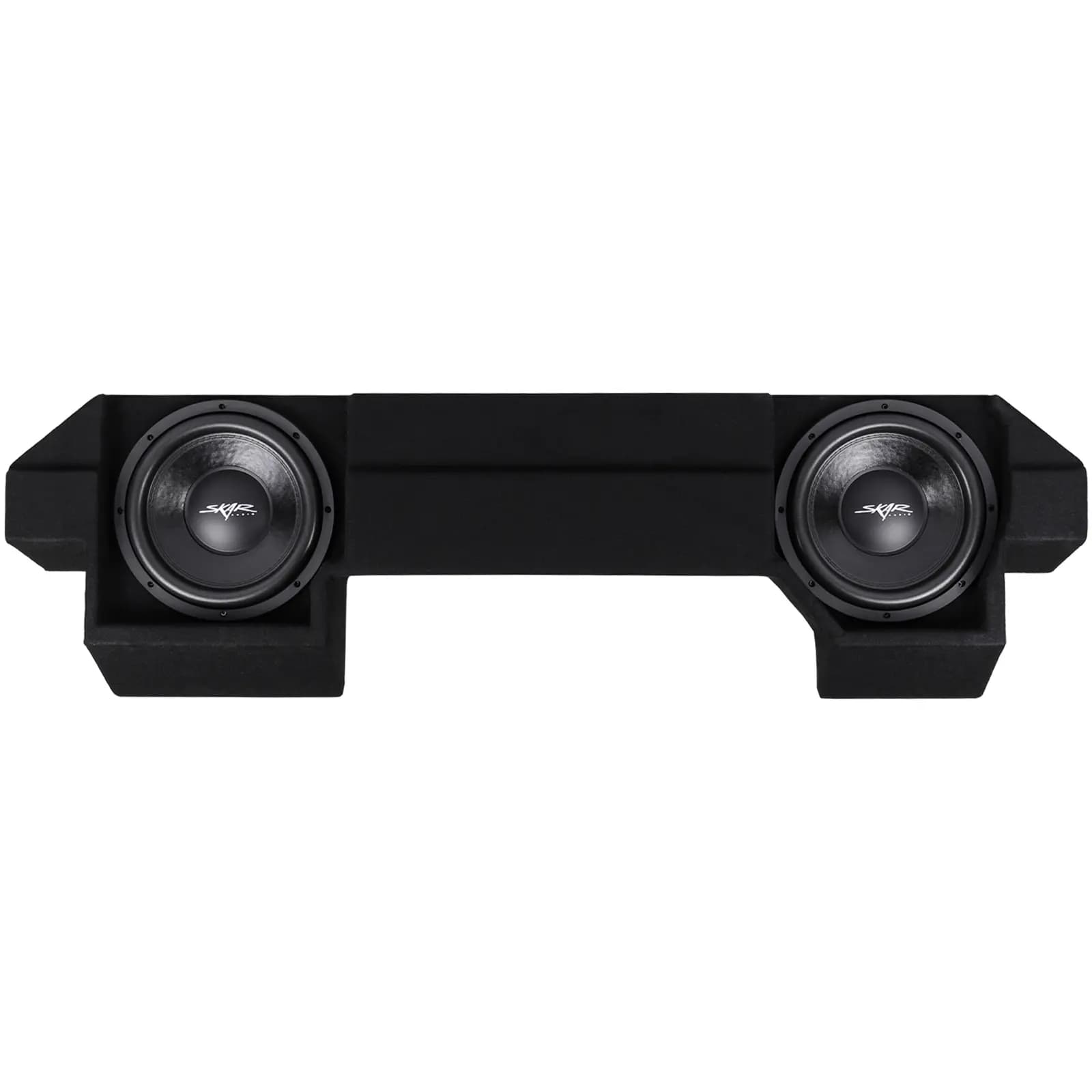 Featured Product Photo 1 for Dual 12" 1,600W Max Power Loaded Subwoofer Enclosure Compatible with 2019-2025 Ram 1500 (5th Gen) Crew Cab Trucks