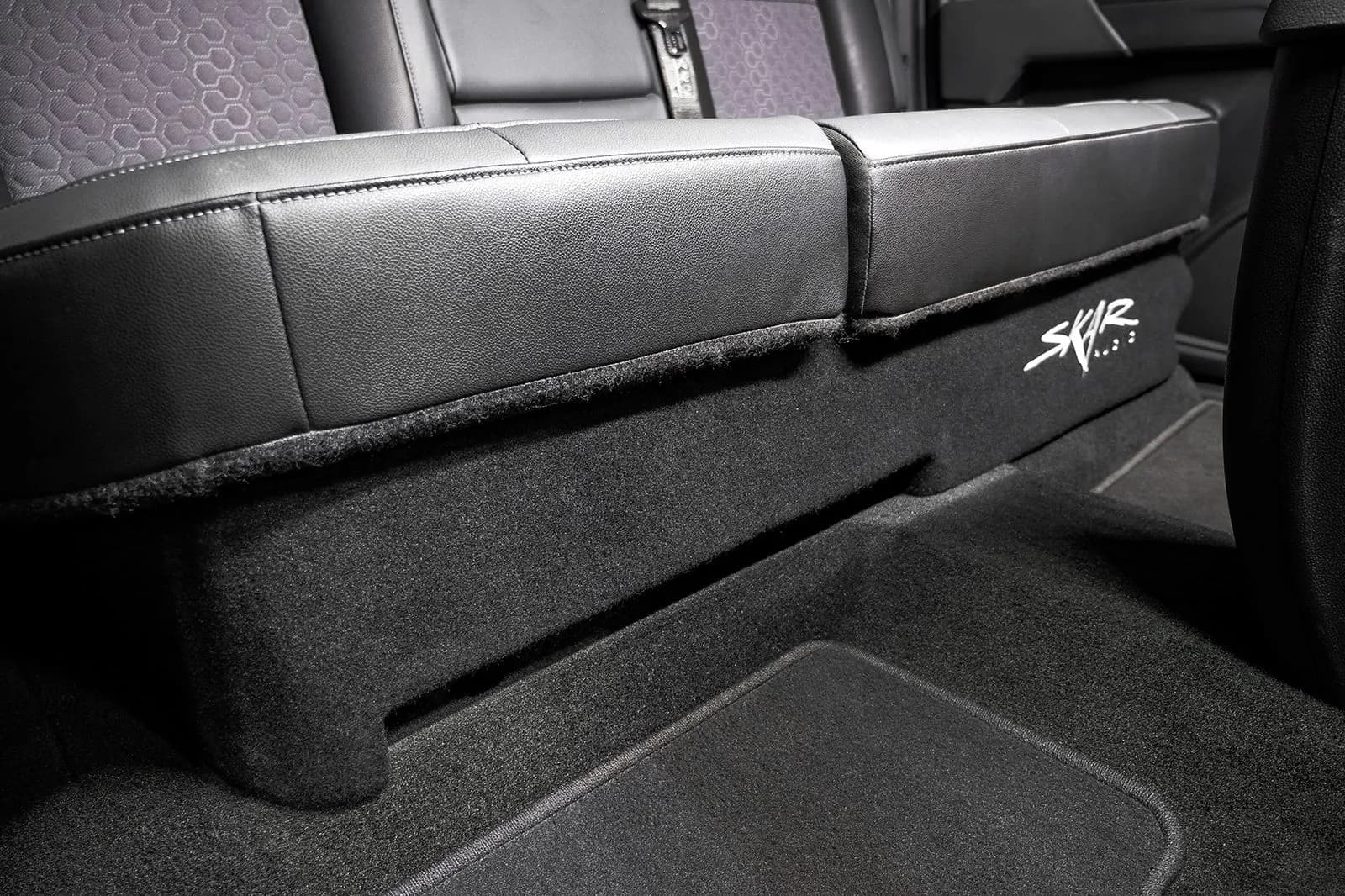 Featured Product Photo 9 for Dual 8" 1,200W Max Power Loaded Ported Subwoofer Enclosure Compatible with 2015-2022 Chevy Colorado/GMC Canyon Crew Cab Trucks