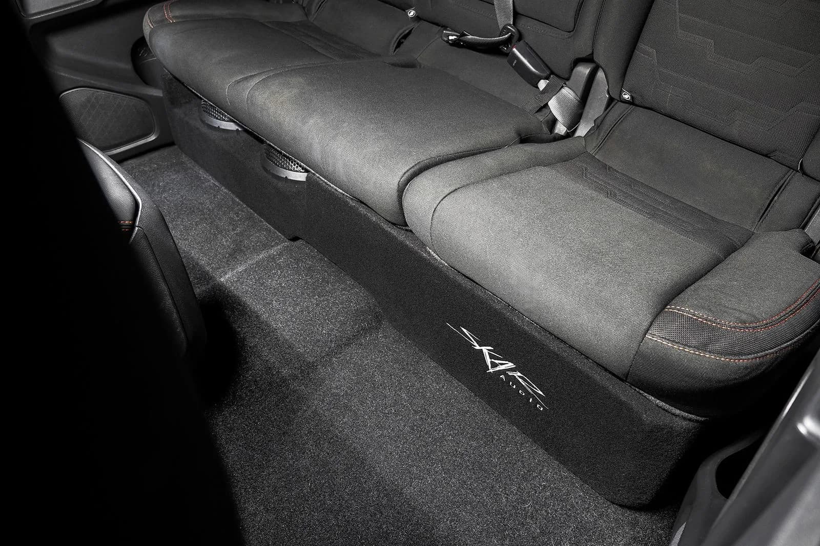 Featured Product Photo 9 for Dual 8" 1,200W Max Power Loaded Subwoofer Enclosure Compatible with 2022-2025 Nissan Frontier Crew Cab Trucks