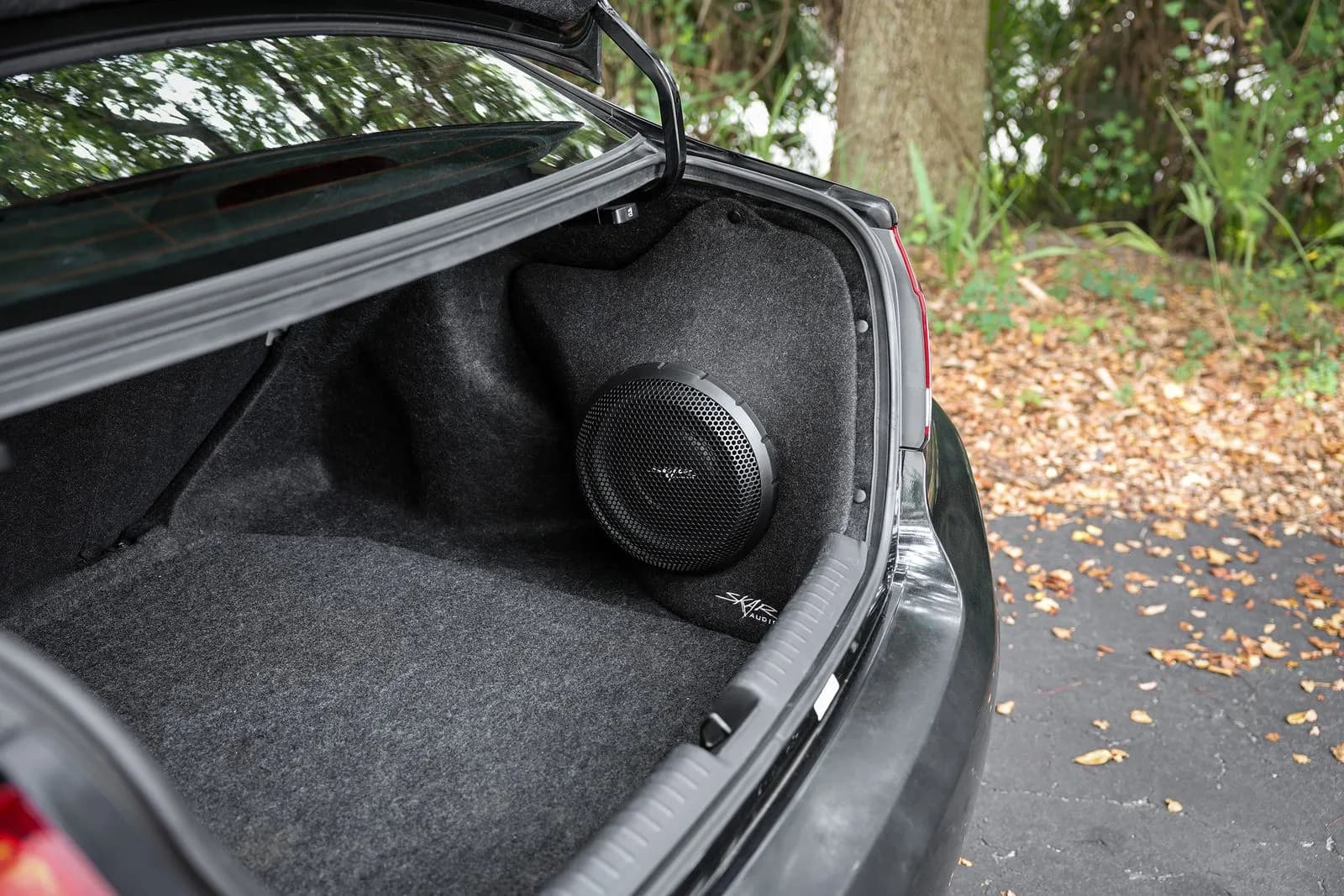 Featured Product Photo 7 for Single 10" 1,000W Max Power Loaded Subwoofer Enclosure Compatible with 2012-2015 Honda Civic Sedan Vehicles