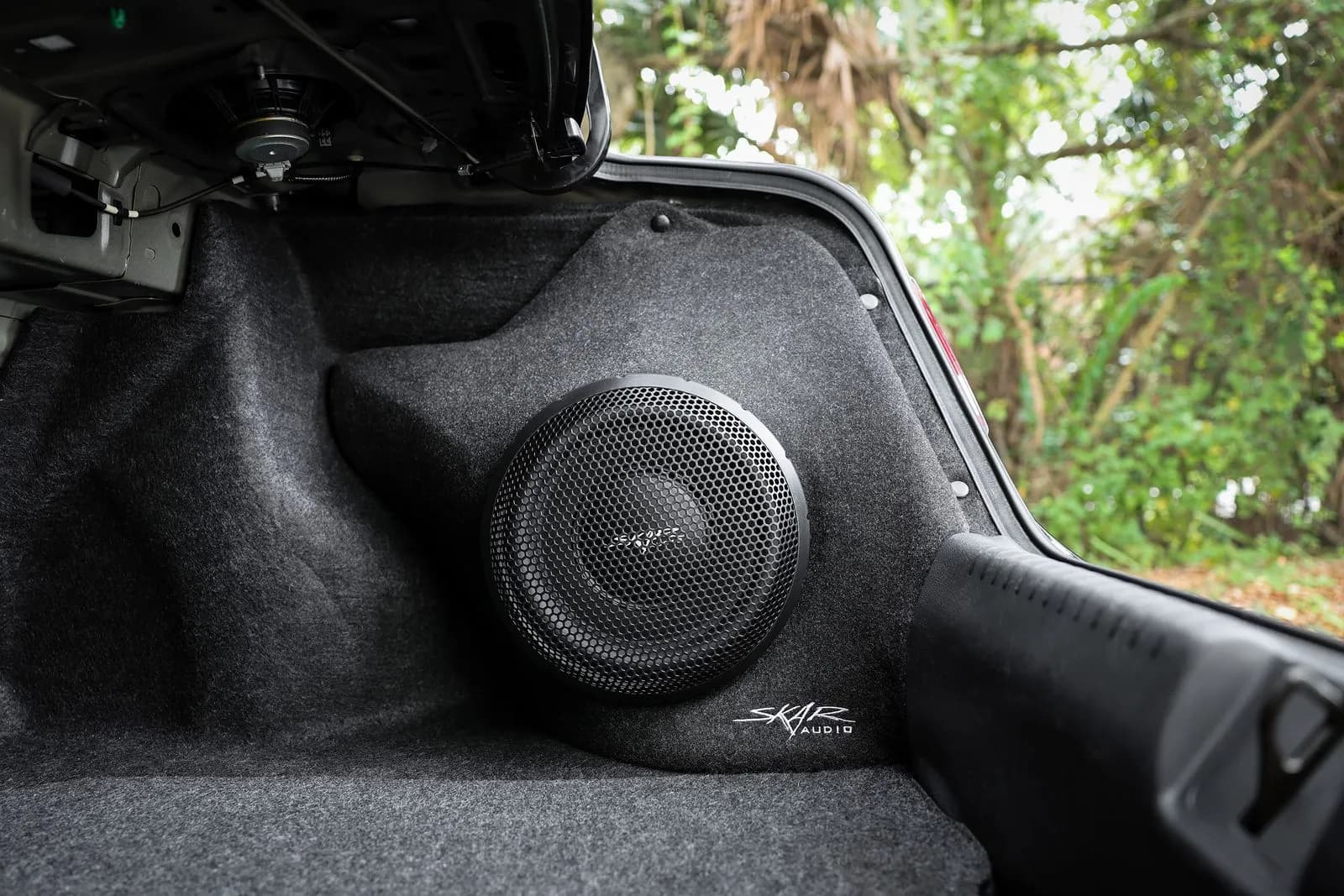 Featured Product Photo 8 for Single 10" 1,000W Max Power Loaded Subwoofer Enclosure Compatible with 2012-2015 Honda Civic Sedan Vehicles