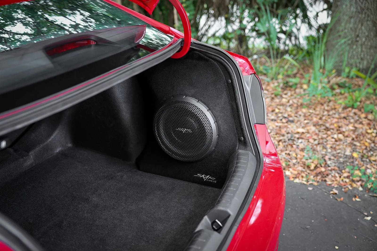 Single 10" 1,000W Max Power Loaded Subwoofer Enclosure Compatible with 2022-UP Honda Civic Sedan Vehicles #9