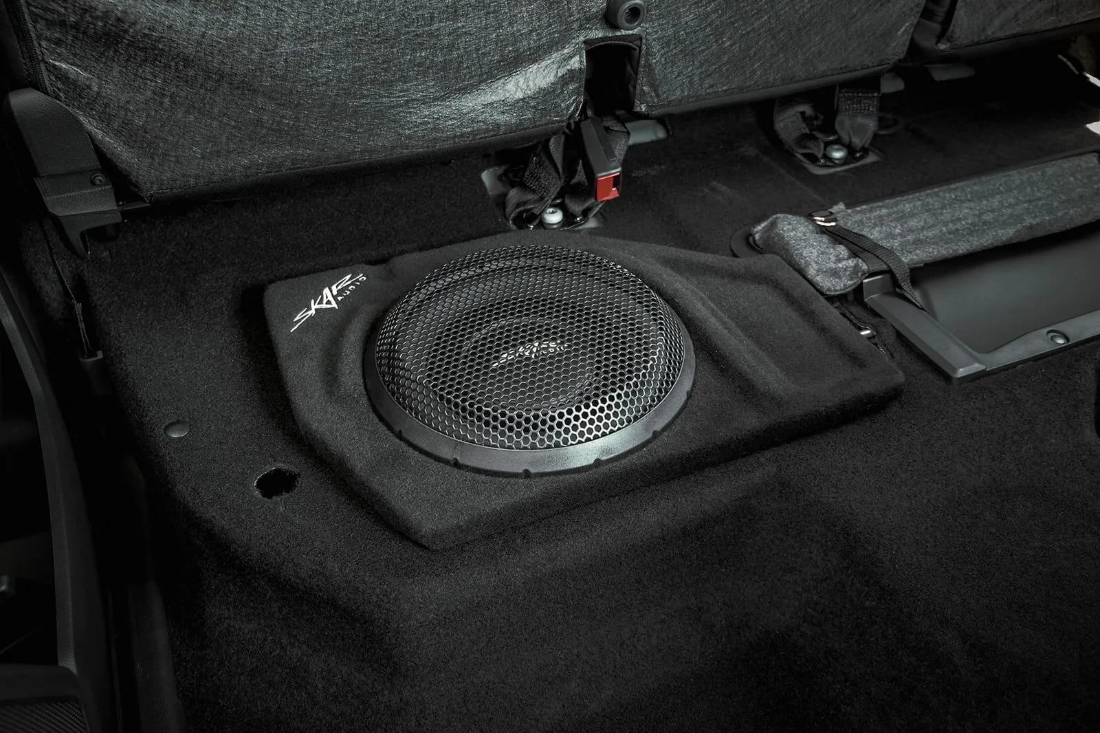 Single 10" 1,000W Max Power Loaded Subwoofer Enclosure Compatible with 2019-2025 Ford Ranger Super Crew Cab Trucks #11