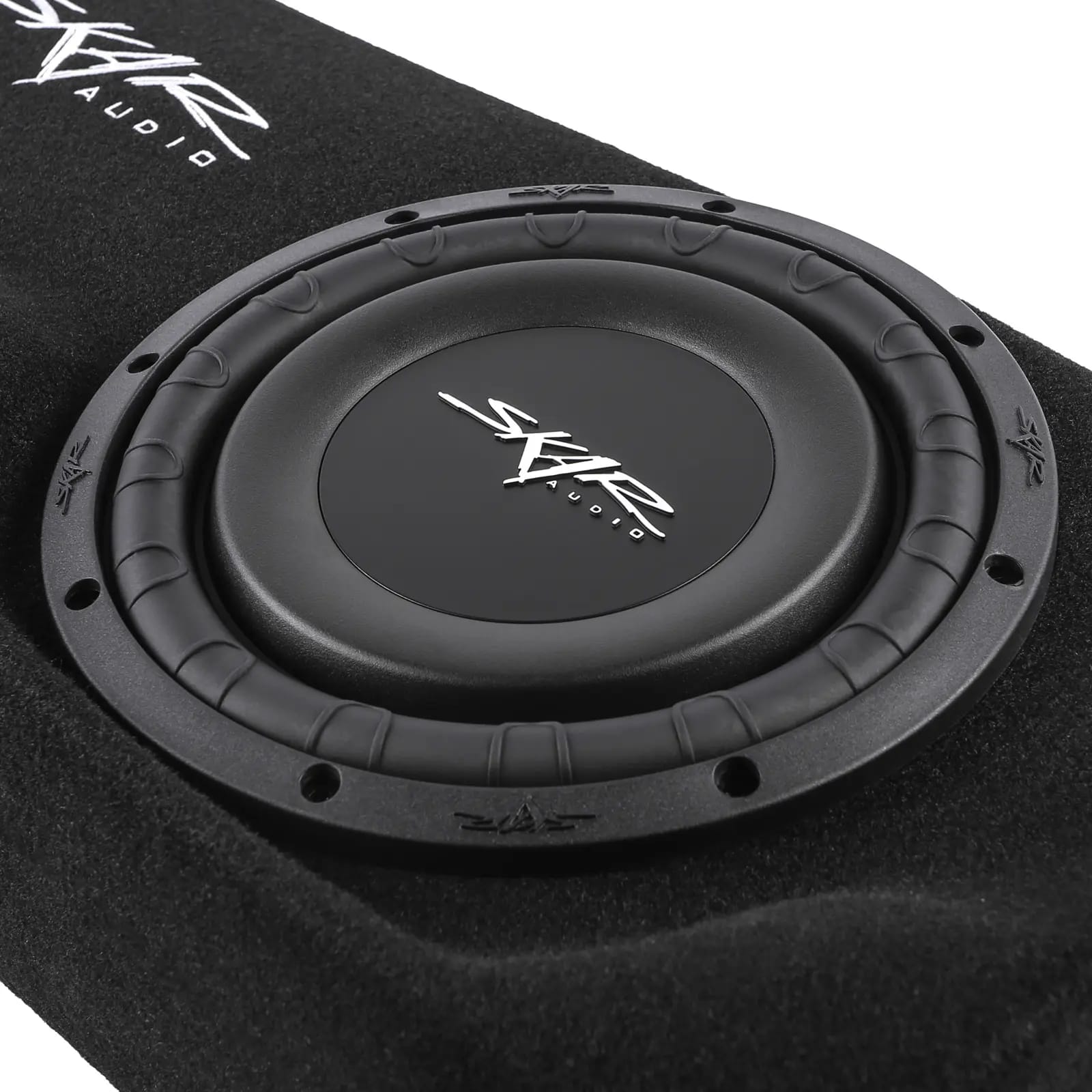 Single 10" 1,000W Max Power Loaded Subwoofer Enclosure Compatible with 2016-2023 Toyota Tacoma Double Cab Max Trucks #5