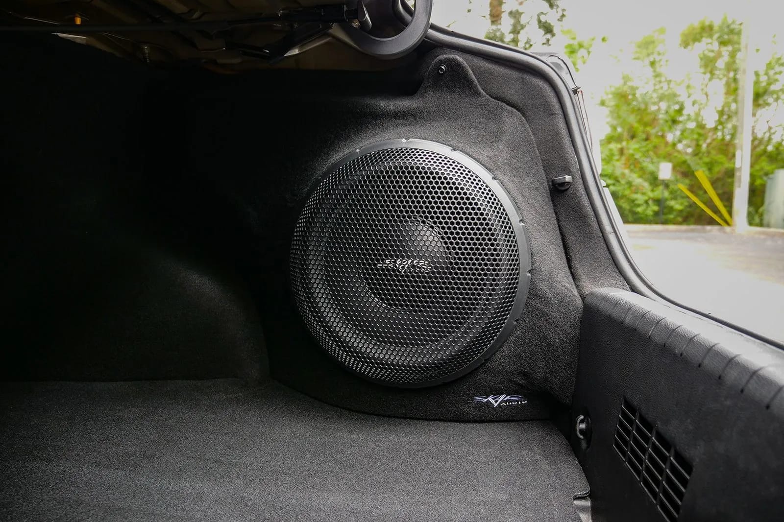 Single 12" 1,000W Max Power Loaded Subwoofer Enclosure Compatible with 2015-2019 Hyundai Sonata Vehicles #10