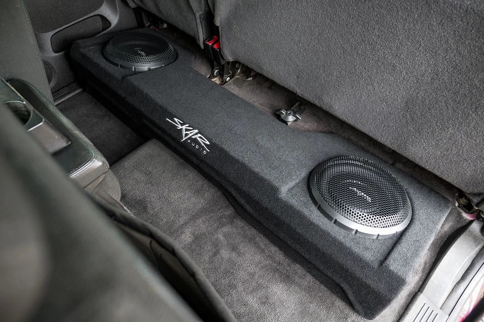 Dual 10" 2,000W Max Power Loaded Subwoofer Enclosure Compatible with 2007-2013 Chevy Silverado & GMC Sierra Extended Cab Trucks #10