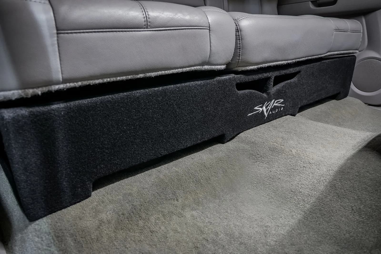 Featured Product Photo 11 for Dual 12" 2,000W Max Power Loaded Subwoofer Enclosure Compatible with 2007-2013 Chevrolet Silverado/GMC Sierra Crew Cab Trucks