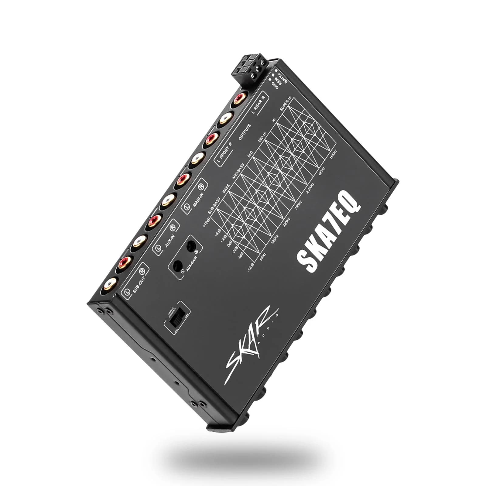 Featured Product Photo 5 for SKA7EQ | 7 Band 1/2 DIN Car Audio Pre-Amp Graphic Equalizer