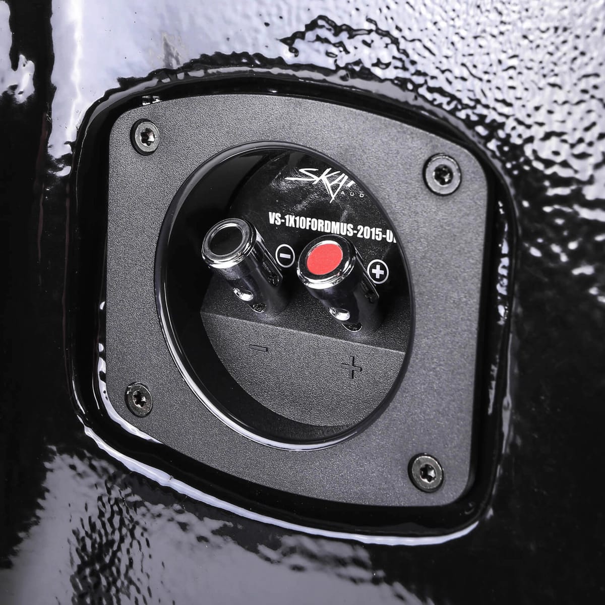 2015-2025 Ford Mustang Compatible Single 10" Sealed Subwoofer Enclosure #5