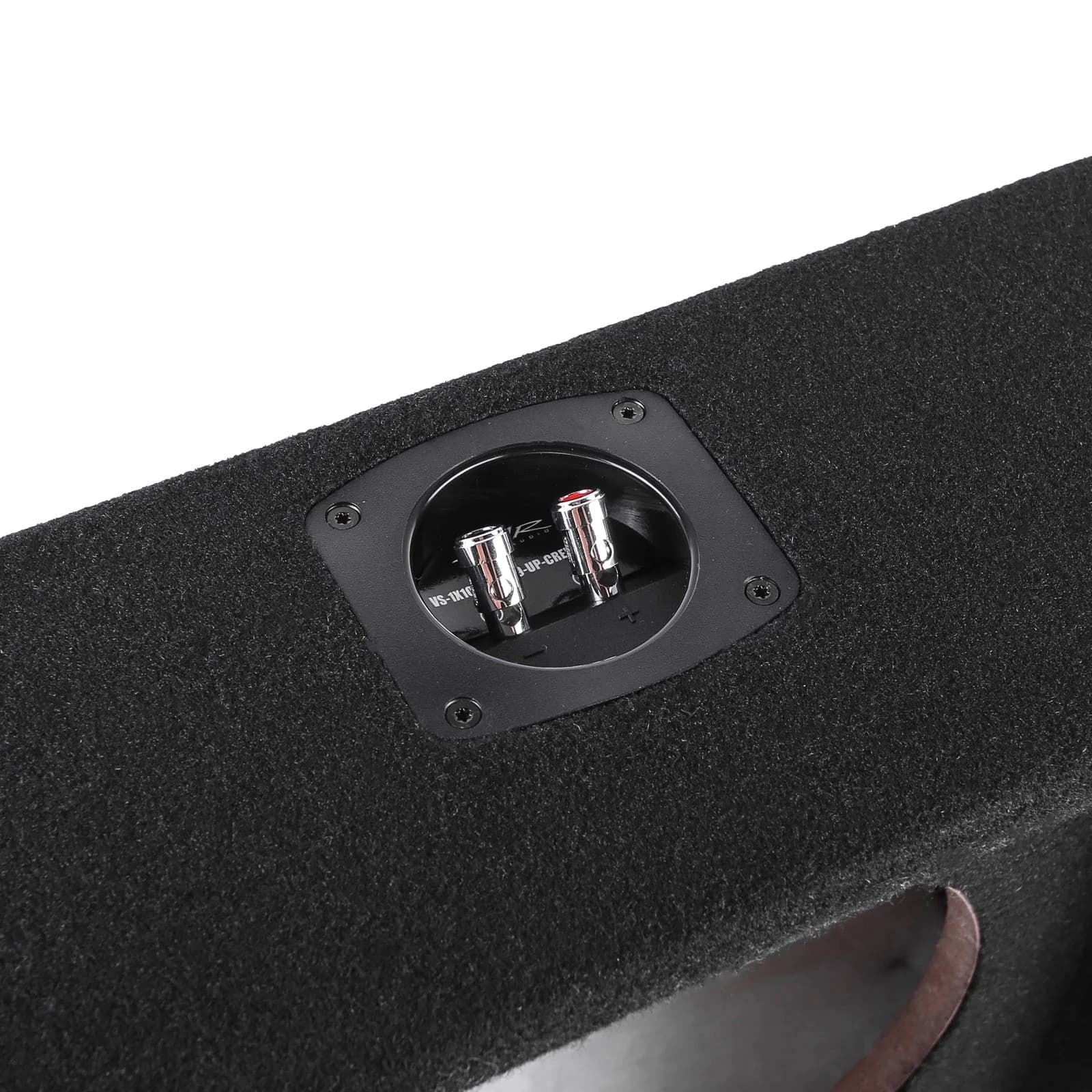 Featured Product Photo 4 for 2019-2025 Chevy Silverado & GMC Sierra Crew Cab Compatible Single 10" Ported Subwoofer Enclosure