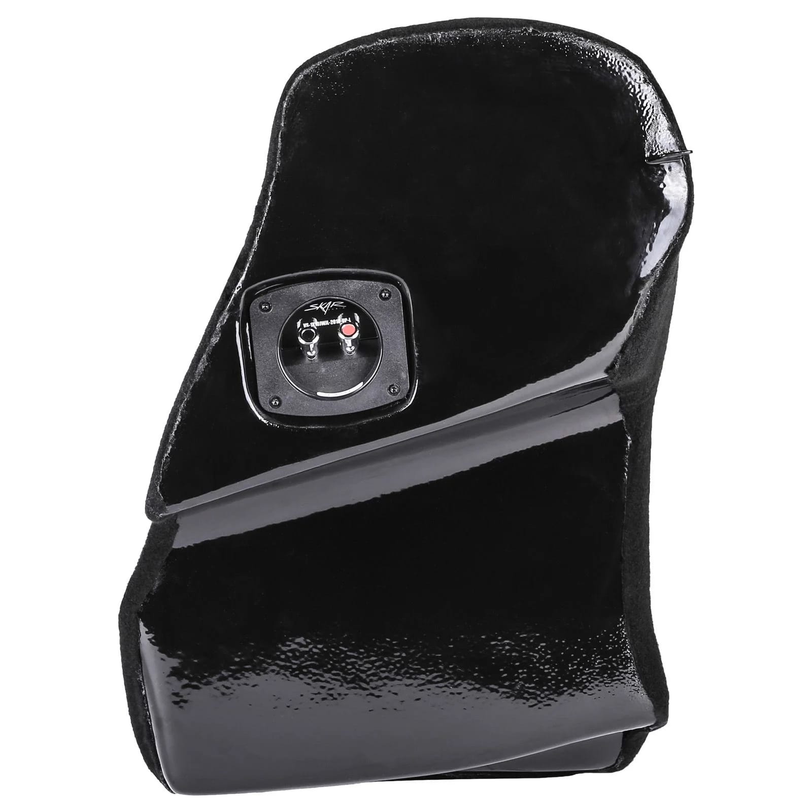 2018-2025 Jeep Wrangler JL 4-Door Compatible Single 10" Sealed Subwoofer Enclosure (Driver Side) #3