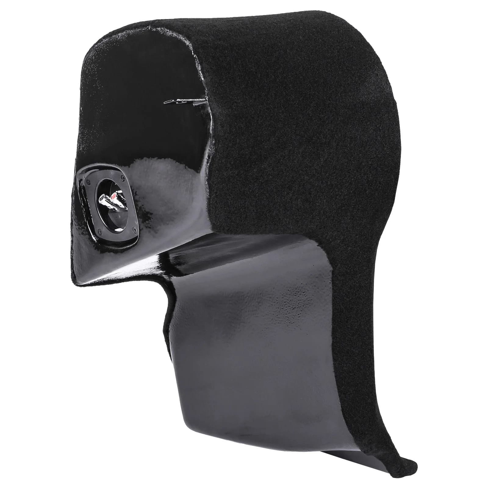 2018-2025 Jeep Wrangler JL 4-Door Compatible Single 10" Sealed Subwoofer Enclosure (Driver Side) #4