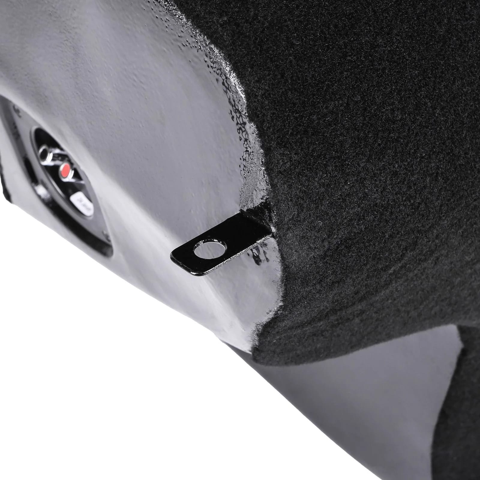 2018-2025 Jeep Wrangler JL 4-Door Compatible Single 10" Sealed Subwoofer Enclosure (Driver Side) #5