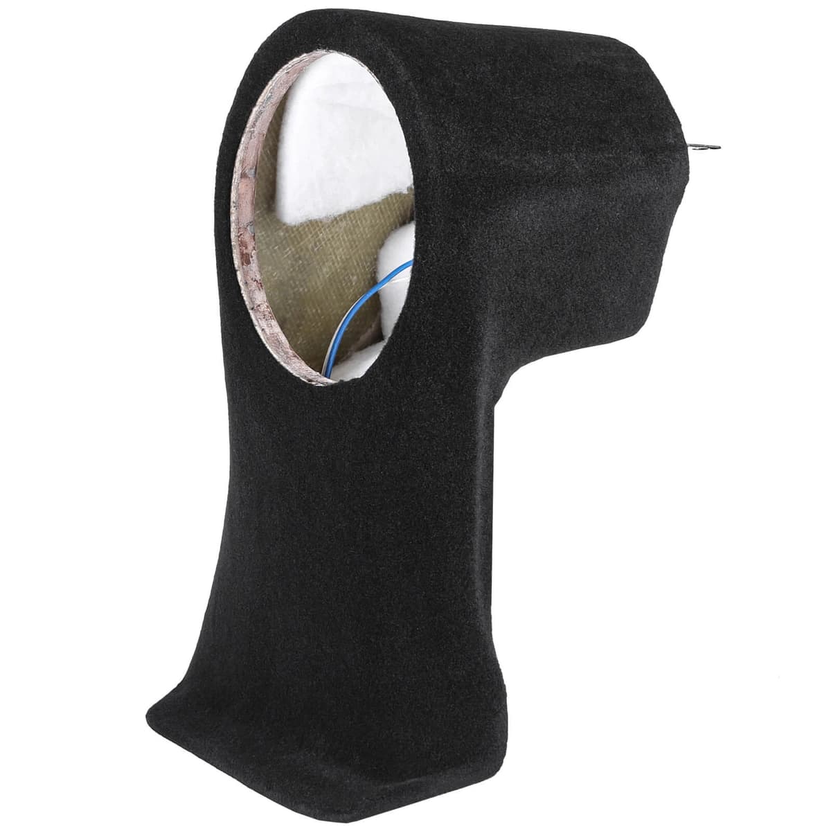 Featured Product Photo 1 for 2018-2025 Jeep Wrangler JL 4-Door Compatible Single 10" Sealed Subwoofer Enclosure (Passenger Side)