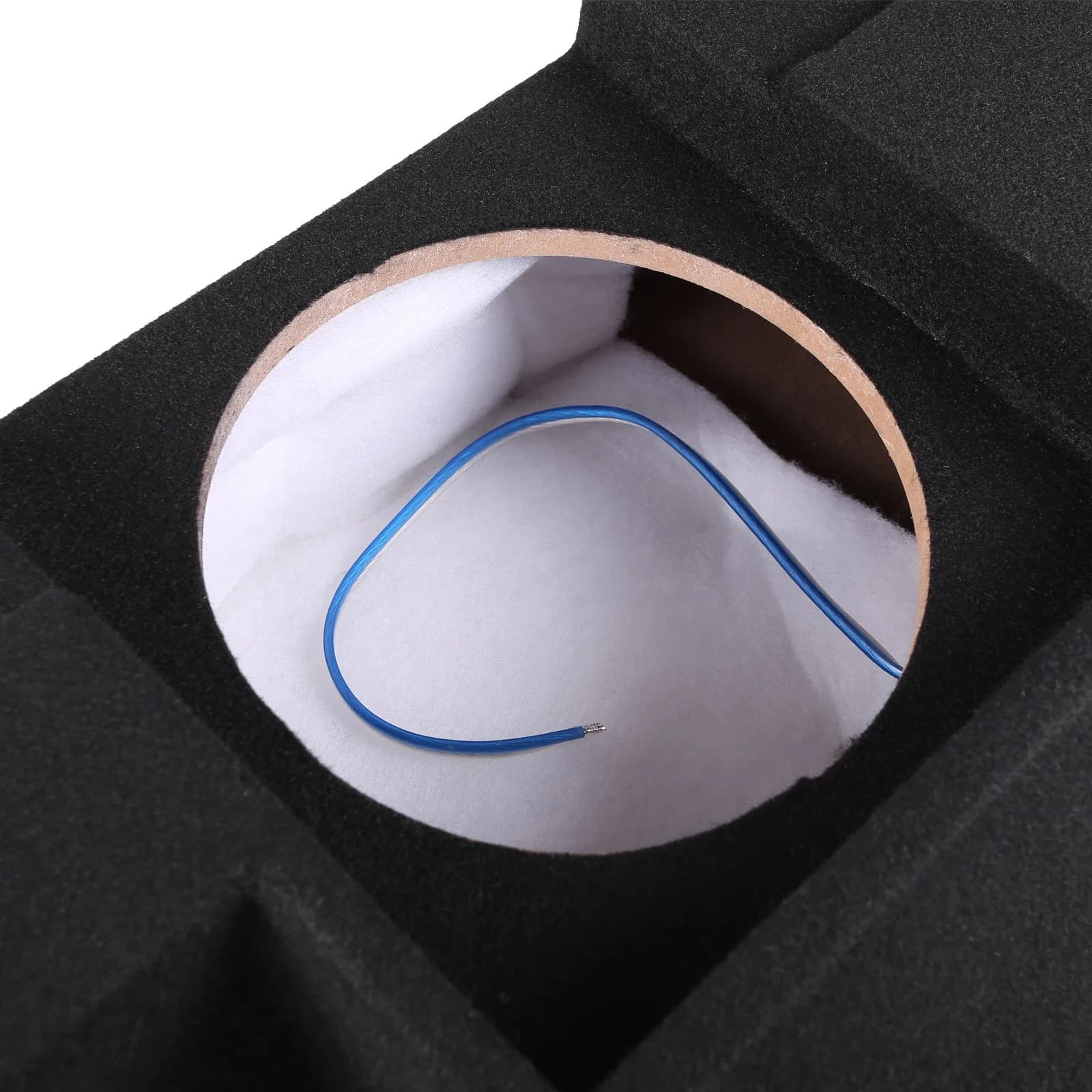 Featured Product Photo 5 for 2019-2025 Ram 1500 (5th Gen) Crew Cab Compatible Single 10" Ported Subwoofer Enclosure