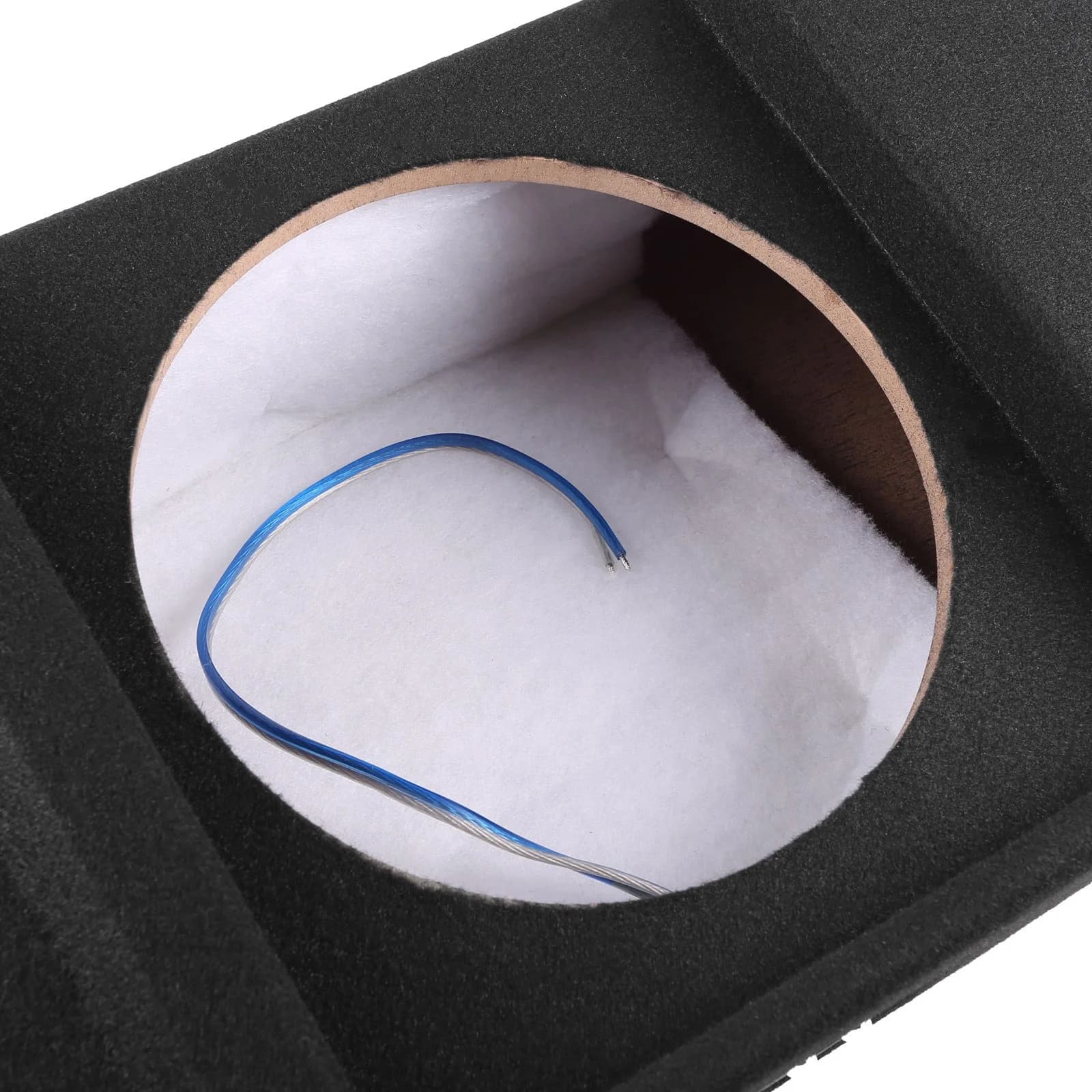 Featured Product Photo 5 for 2019-2025 Chevy Silverado & GMC Sierra Crew Cab Compatible Single 12" Ported Subwoofer Enclosure