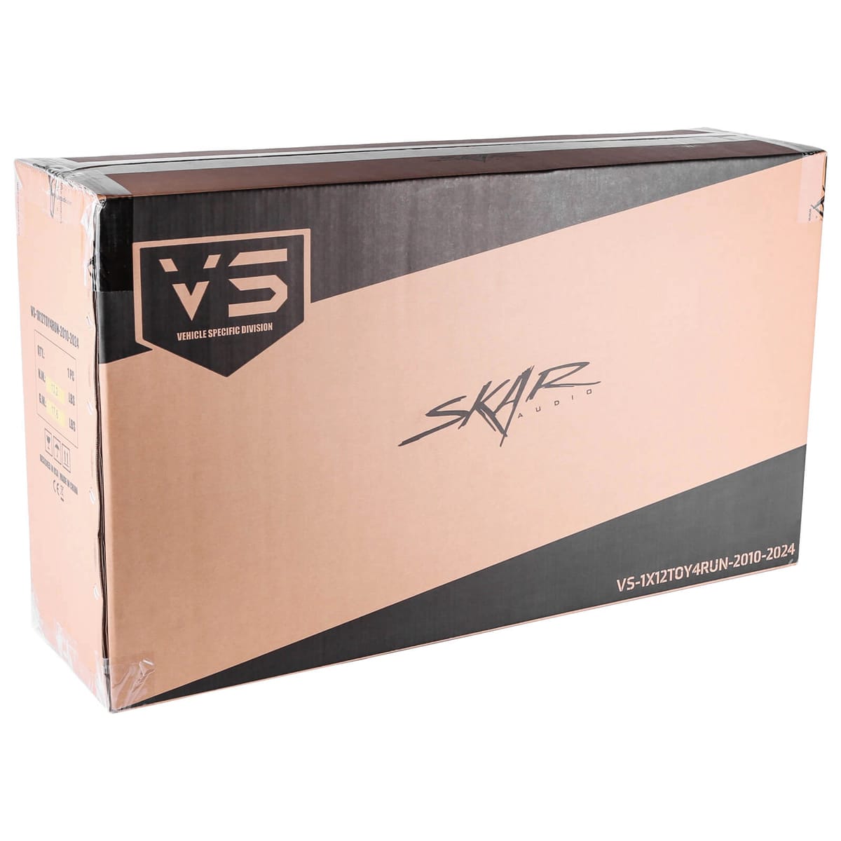 2010-2024 Toyota 4Runner Compatible Single 12" Sealed Subwoofer Enclosure #8