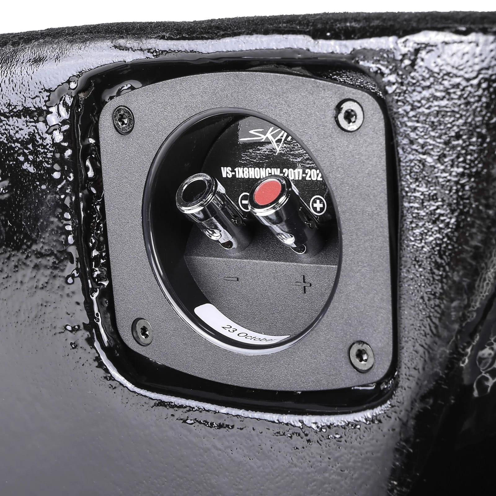 2017-2021 Honda Civic Hatchback Sport Compatible Single 8" Sealed Subwoofer Enclosure #6