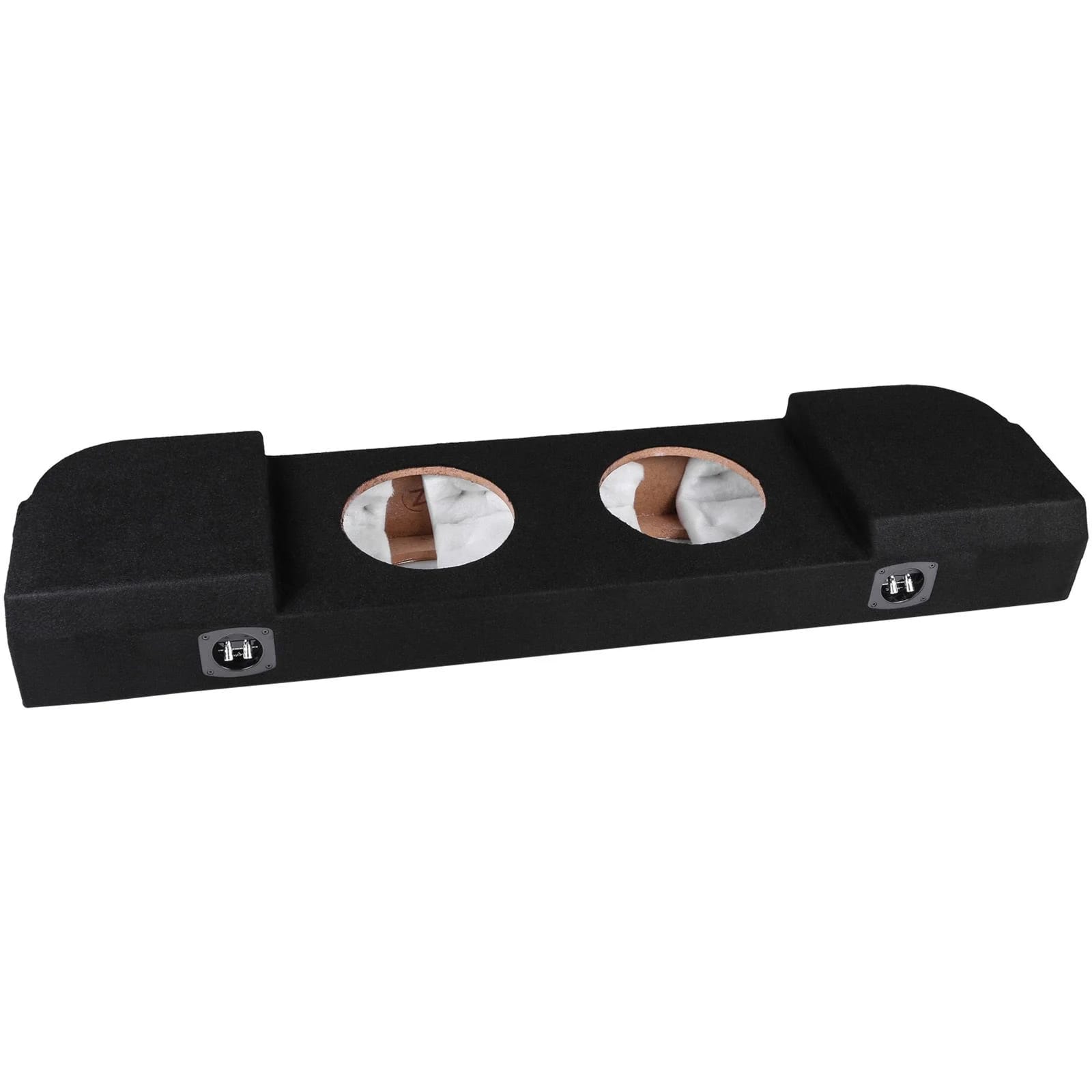 2017-2025 Ford Super Duty (F-250/350/450) SuperCrew Cab Compatible Dual 10" Ported Subwoofer Enclosure #1