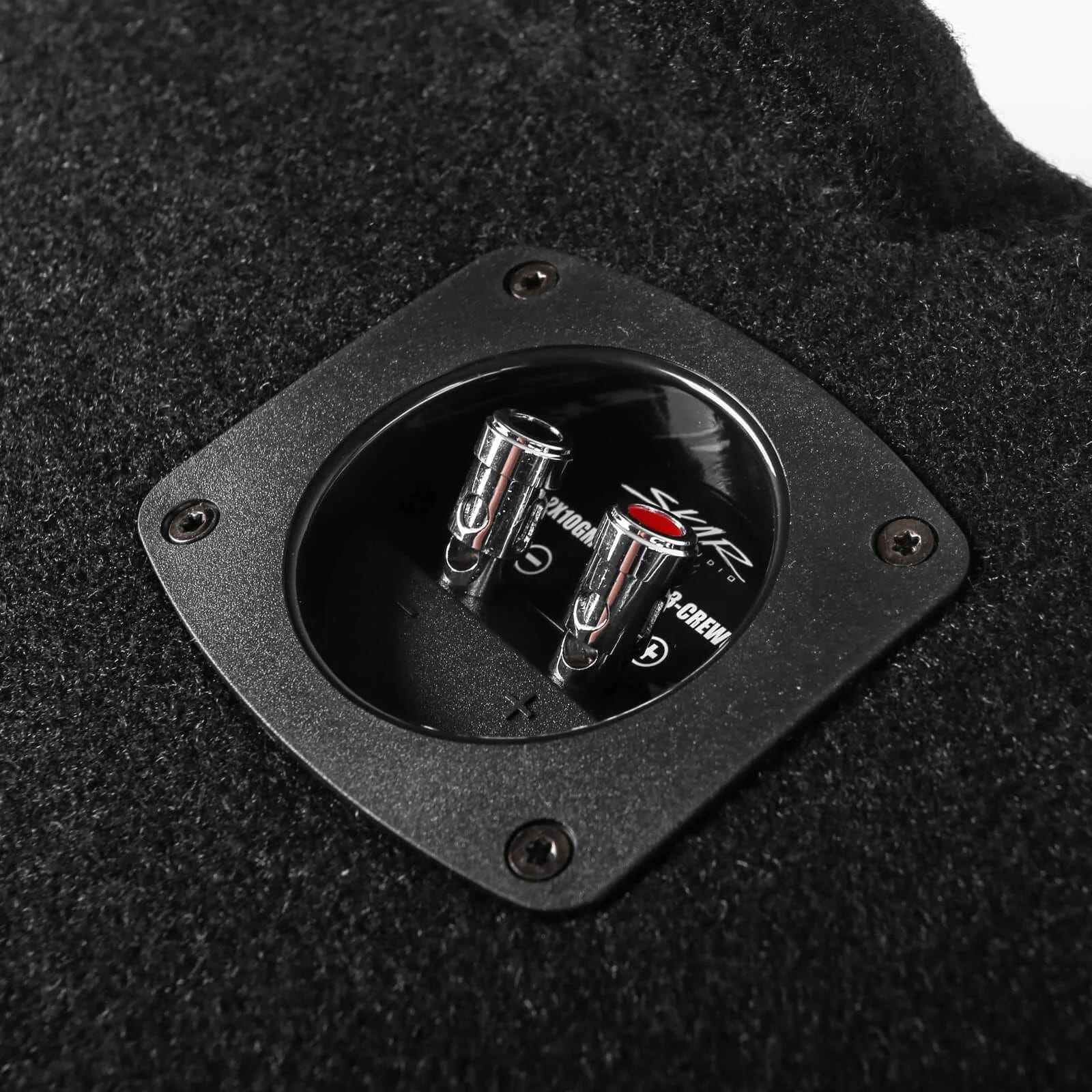 2007-2013 Chevy Silverado & GMC Sierra Crew Cab Compatible Dual 10" Subwoofer Enclosure #5