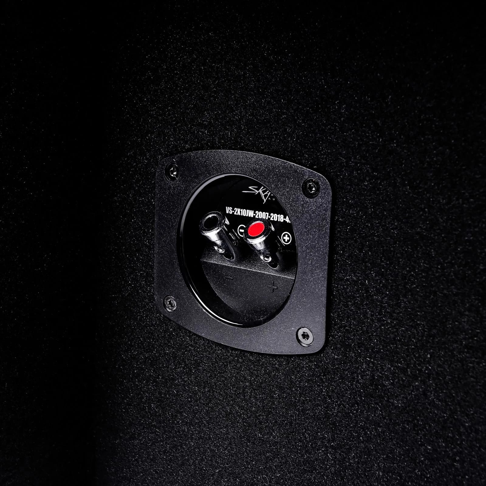 2007-2018 Jeep Wrangler Unlimited (JK) 4-Door Vehicle Compatible Dual 10" Subwoofer Enclosure #5